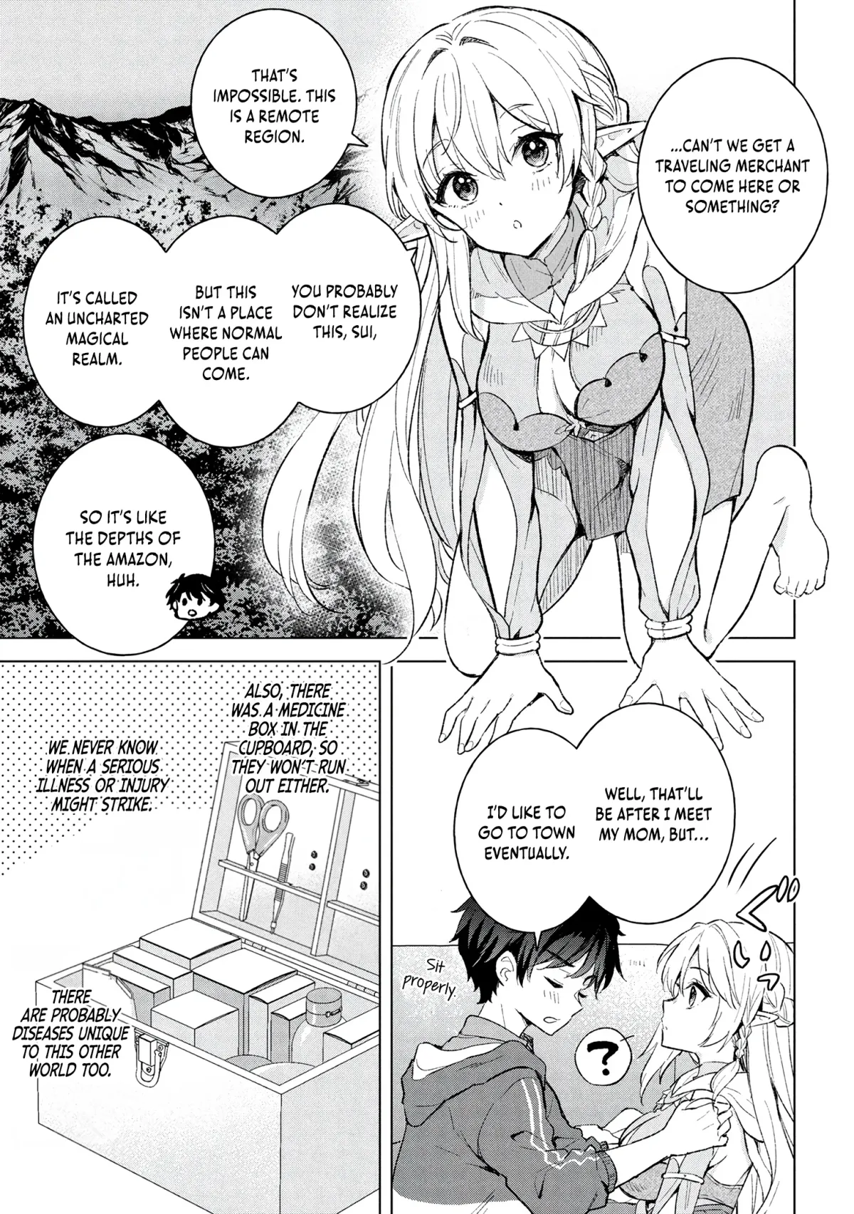 Haha wo Tazunete, Isekai ni. Chapter 7 page 18 - 