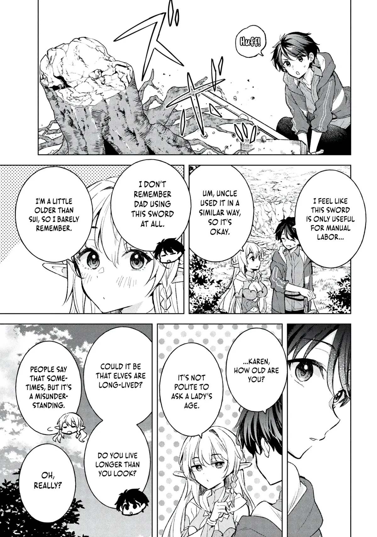 Haha wo Tazunete, Isekai ni. Chapter 7 page 26 - 