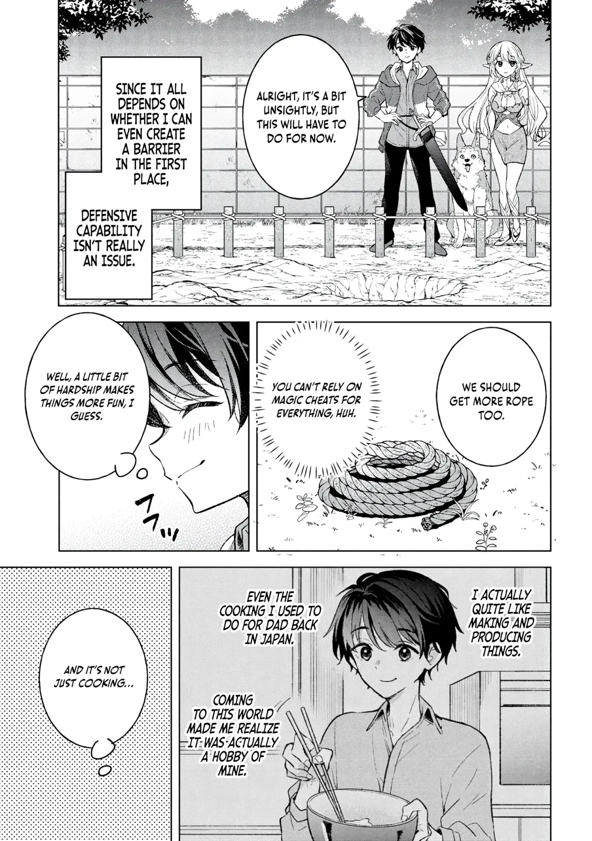 Haha wo Tazunete, Isekai ni. Chapter 7 page 34 - 