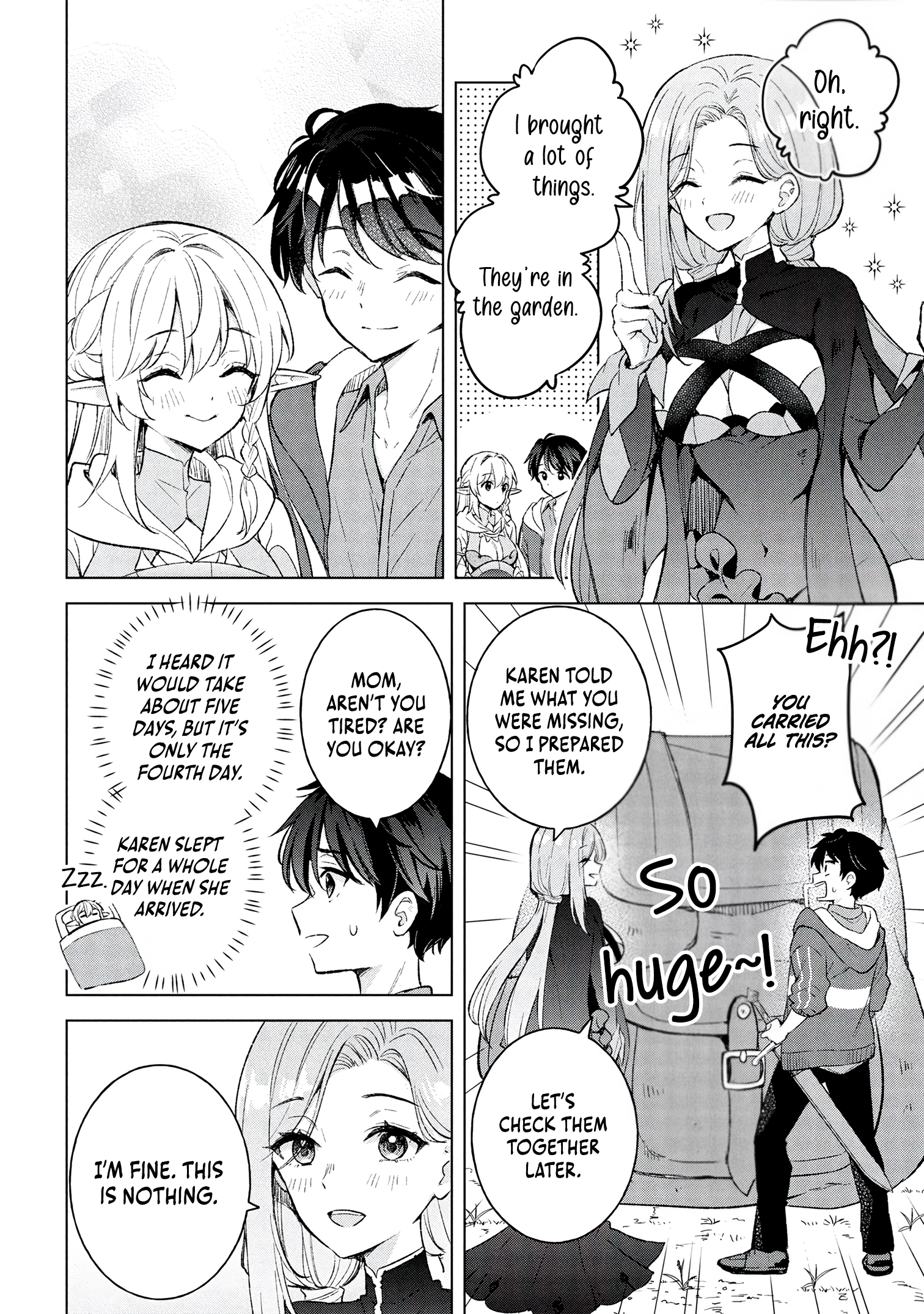 Haha wo Tazunete, Isekai ni. Chapter 8 page 17 - 