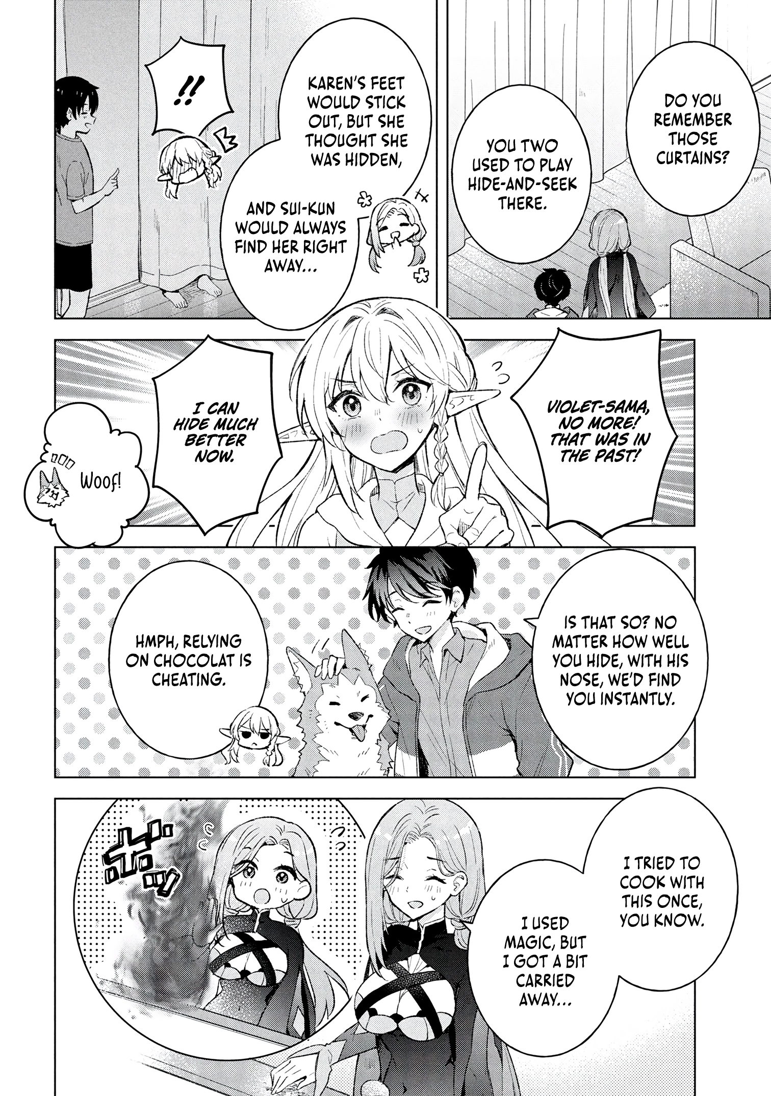 Haha wo Tazunete, Isekai ni. Chapter 8 page 21 - 
