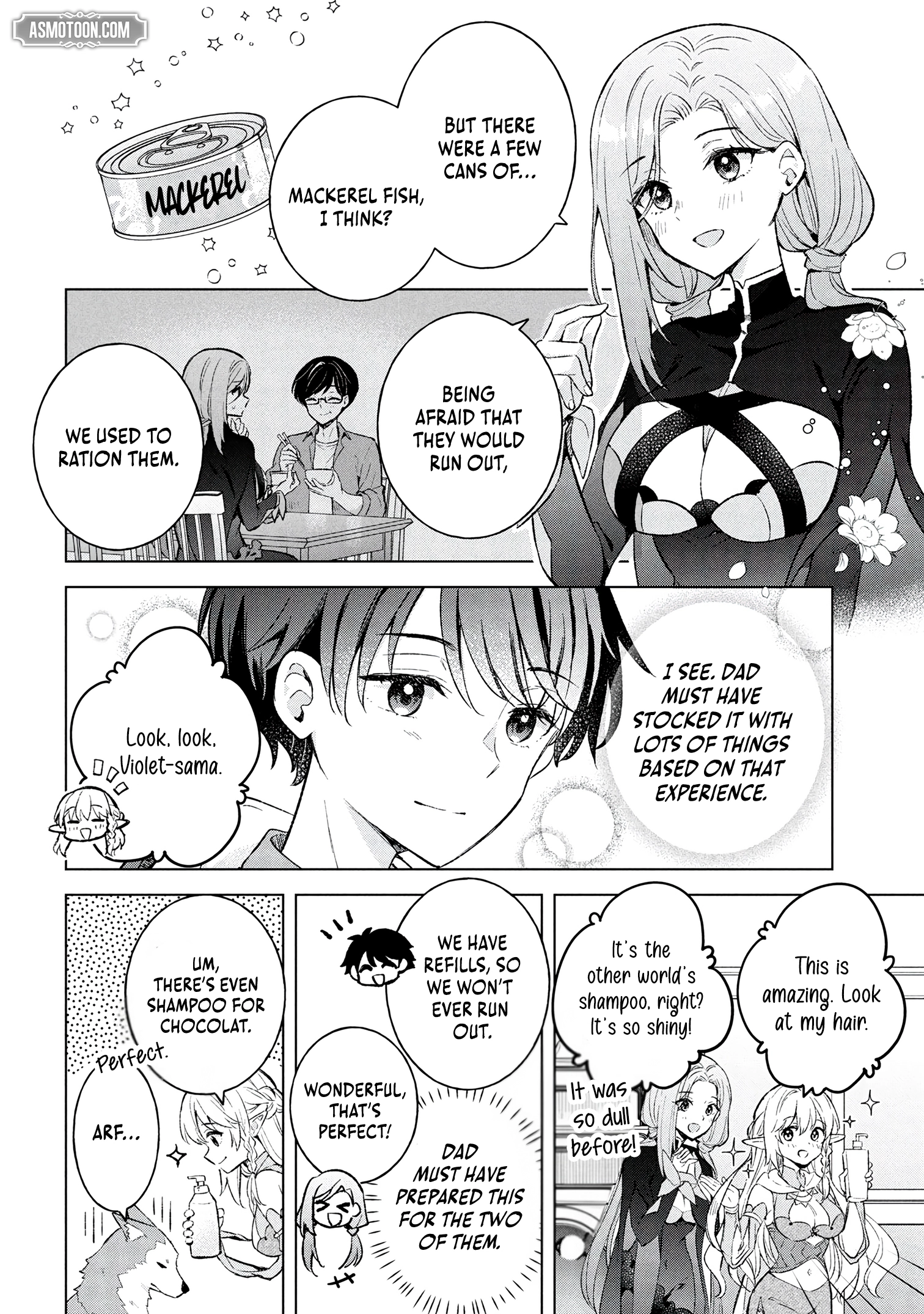 Haha wo Tazunete, Isekai ni. Chapter 8 page 23 - 