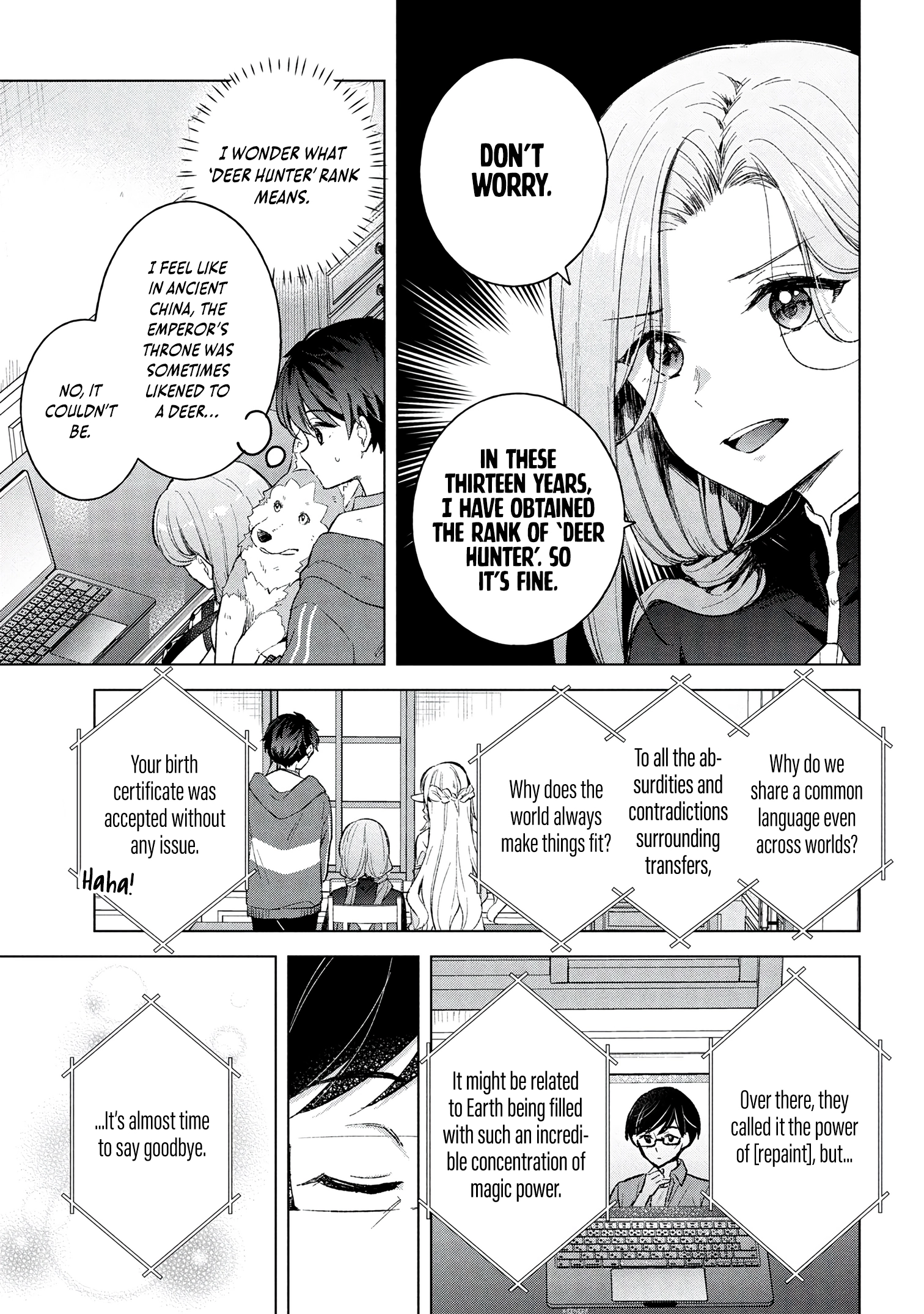 Haha wo Tazunete, Isekai ni. Chapter 9 page 26 - 