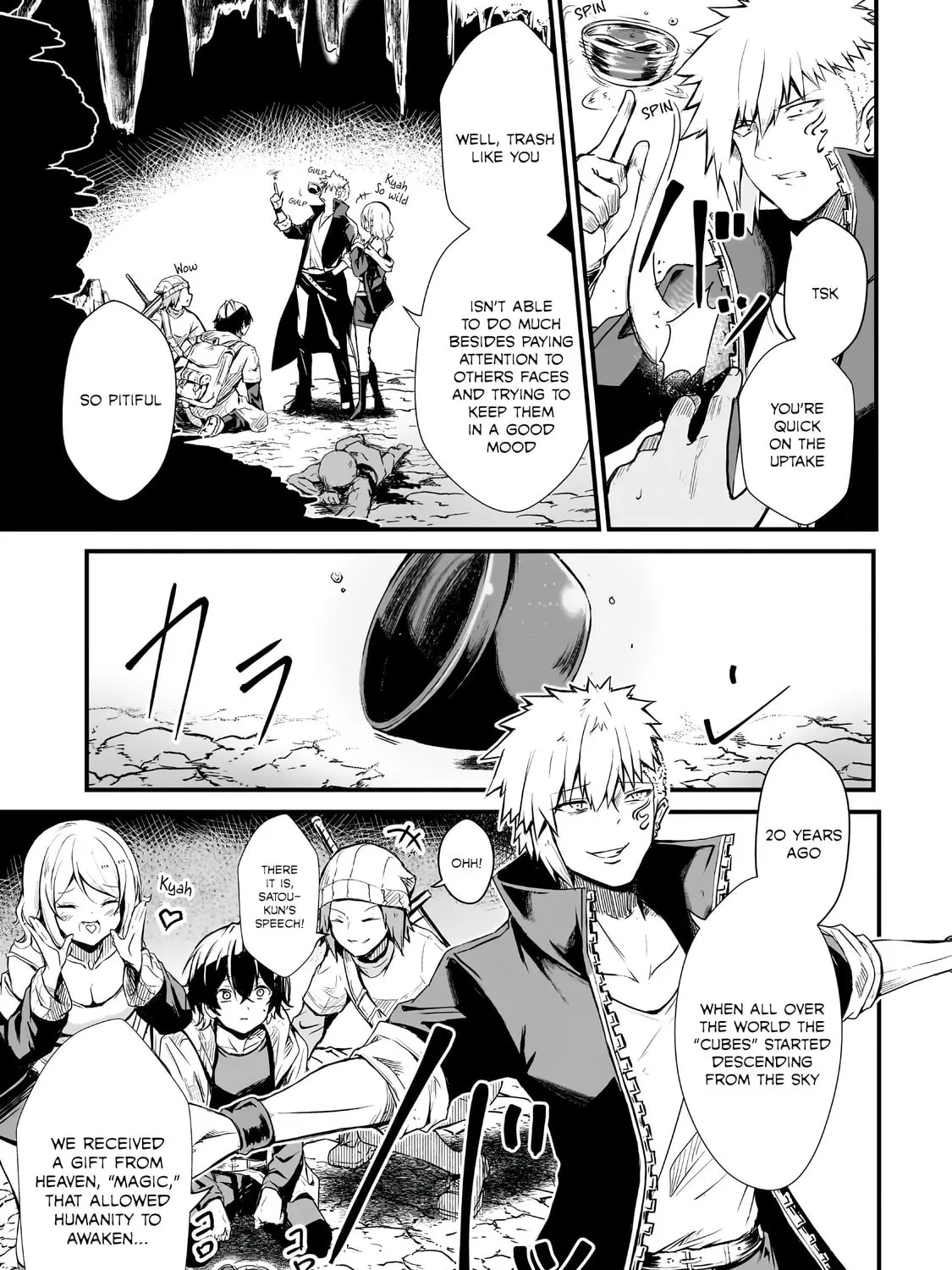 Hai no Sekai wa Kami no Me de irodzuku ～Ore dake mieru Status de, Saijaku kara Saikyou e kakeagaru ~ Chapter 1 page 15 - 