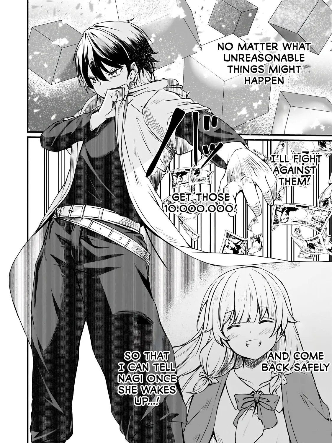 Hai no Sekai wa Kami no Me de irodzuku ～Ore dake mieru Status de, Saijaku kara Saikyou e kakeagaru ~ Chapter 1 page 87 - 
