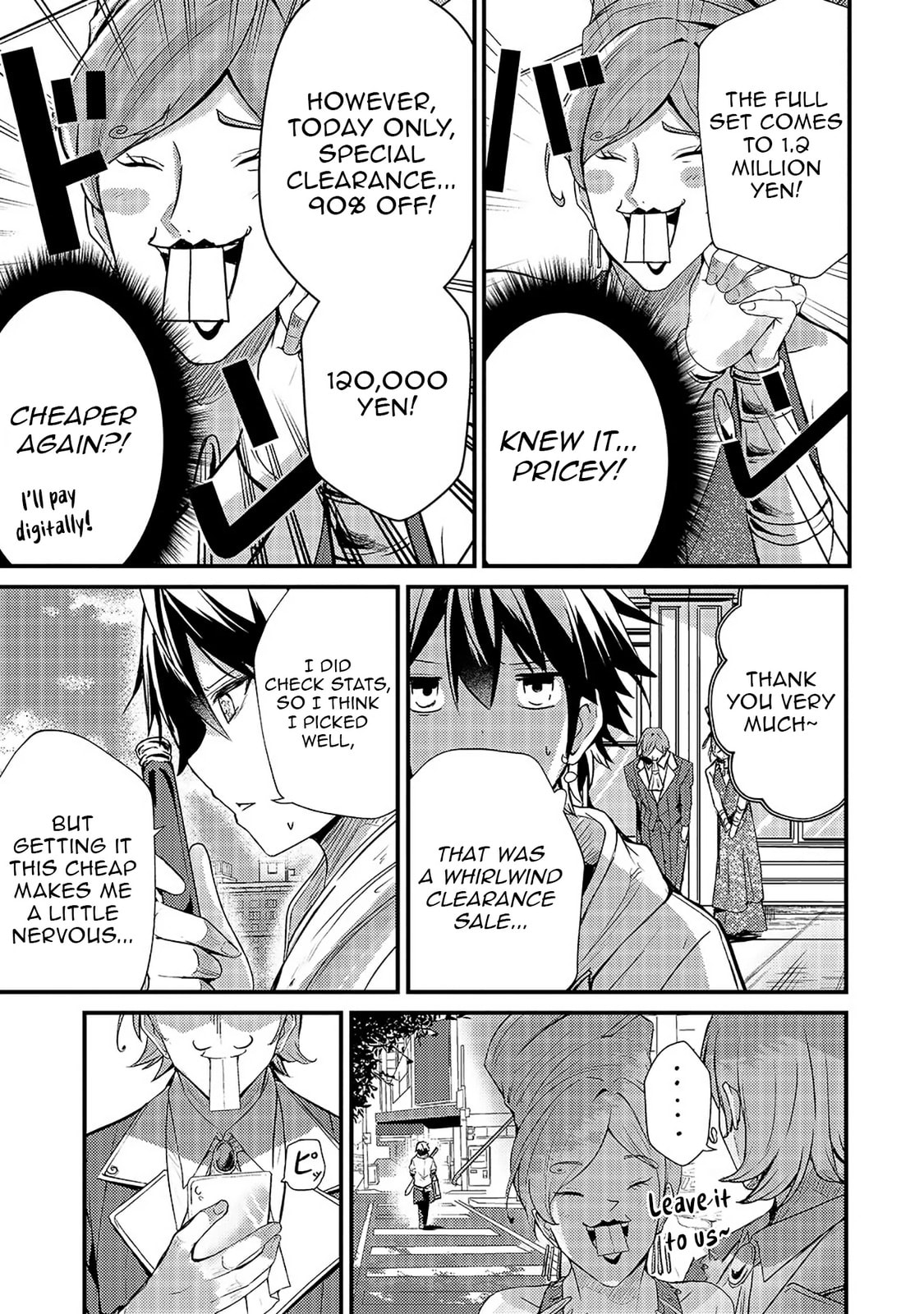 Hai no Sekai wa Kami no Me de irodzuku ～Ore dake mieru Status de, Saijaku kara Saikyou e kakeagaru ~ Chapter 11.1 page 10 - 