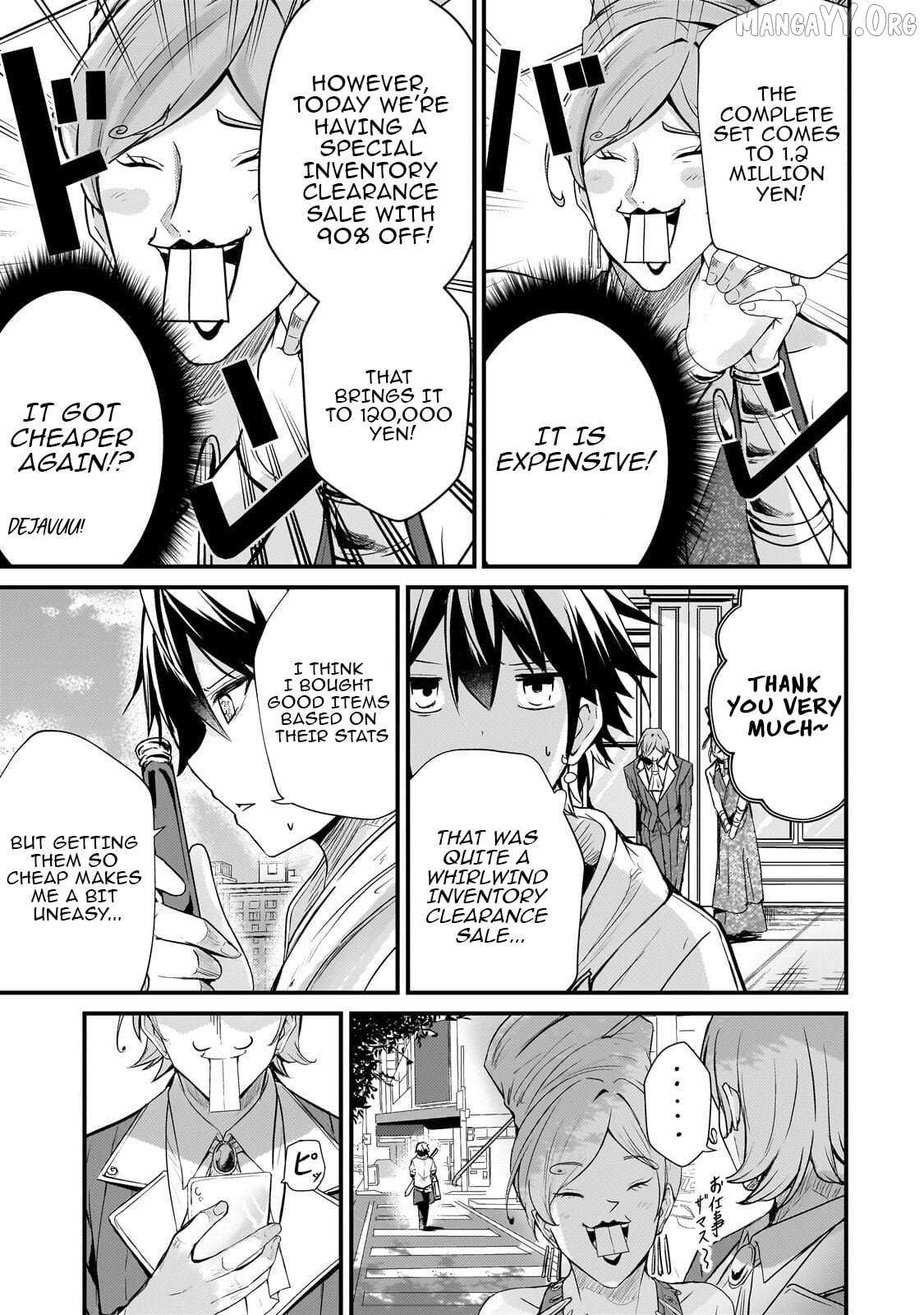 Hai no Sekai wa Kami no Me de irodzuku ～Ore dake mieru Status de, Saijaku kara Saikyou e kakeagaru ~ Chapter 11 page 10 - 
