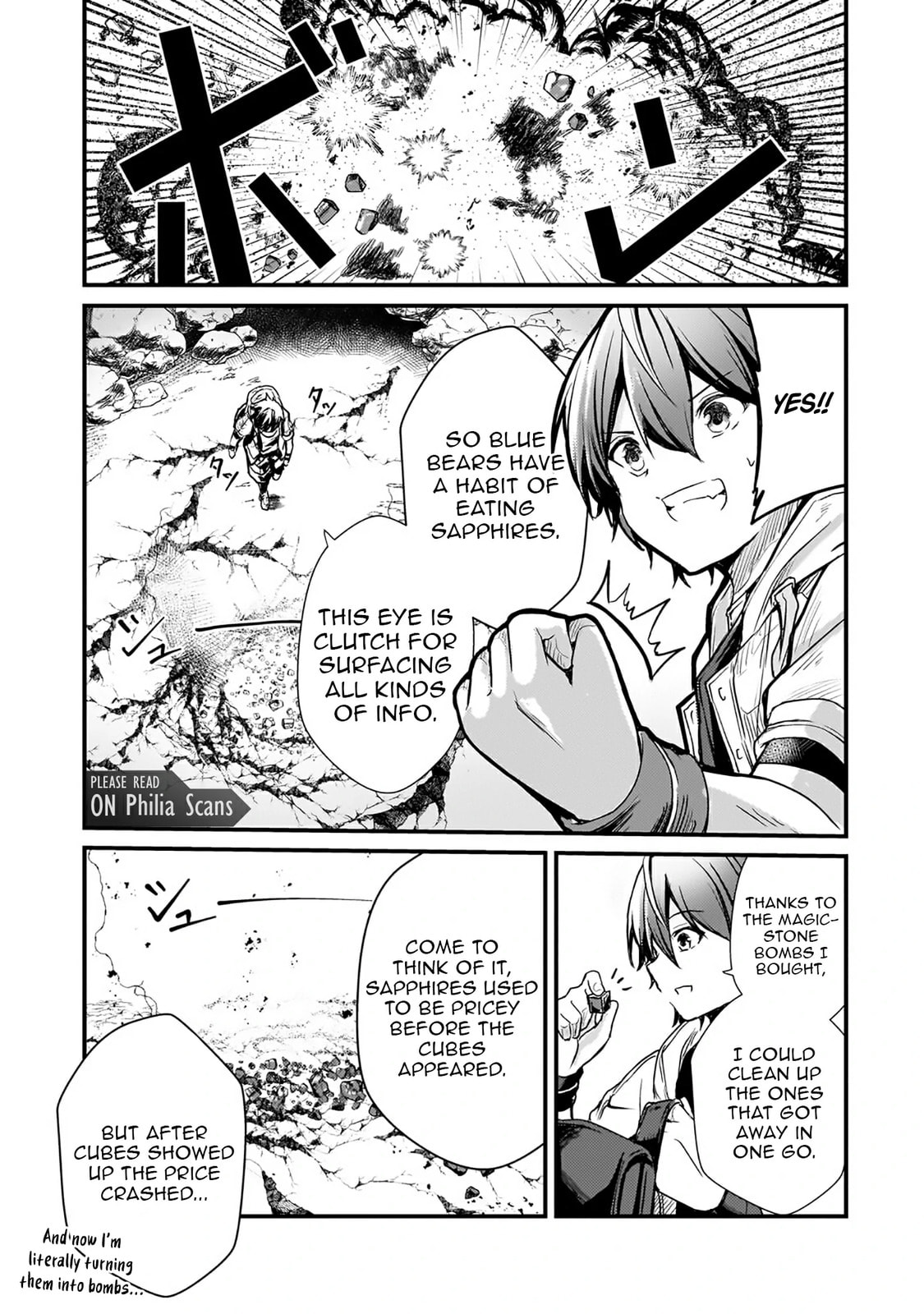 Hai no Sekai wa Kami no Me de irodzuku ～Ore dake mieru Status de, Saijaku kara Saikyou e kakeagaru ~ Chapter 12.2 page 5 - 