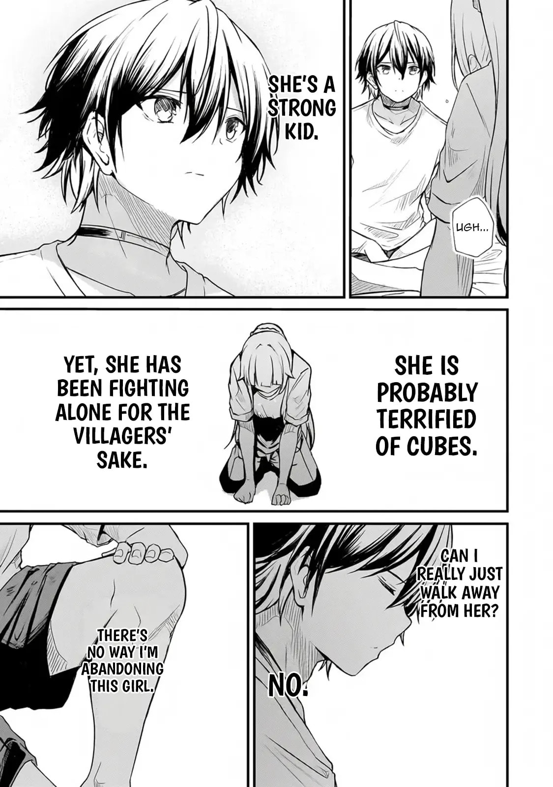 Hai no Sekai wa Kami no Me de irodzuku ～Ore dake mieru Status de, Saijaku kara Saikyou e kakeagaru ~ Chapter 14.2 page 9 - 