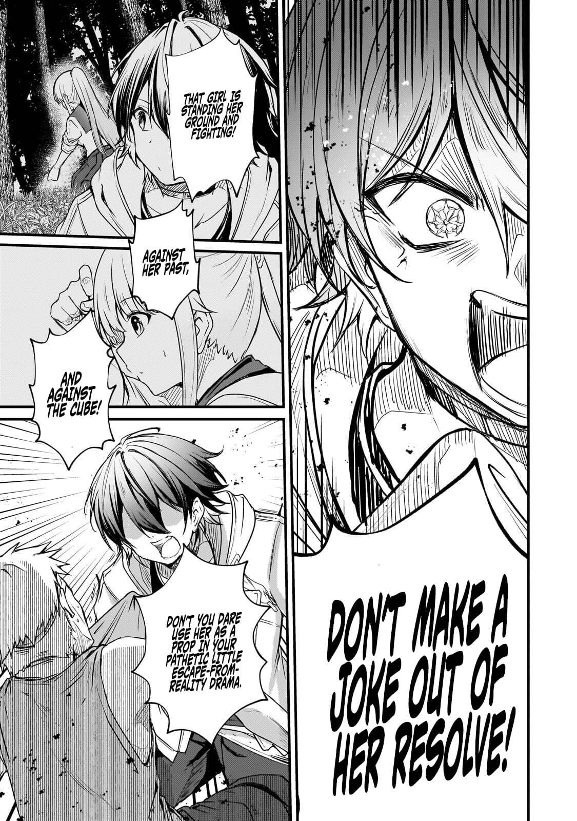 Hai no Sekai wa Kami no Me de irodzuku ～Ore dake mieru Status de, Saijaku kara Saikyou e kakeagaru ~ Chapter 16.2 page 9 - 
