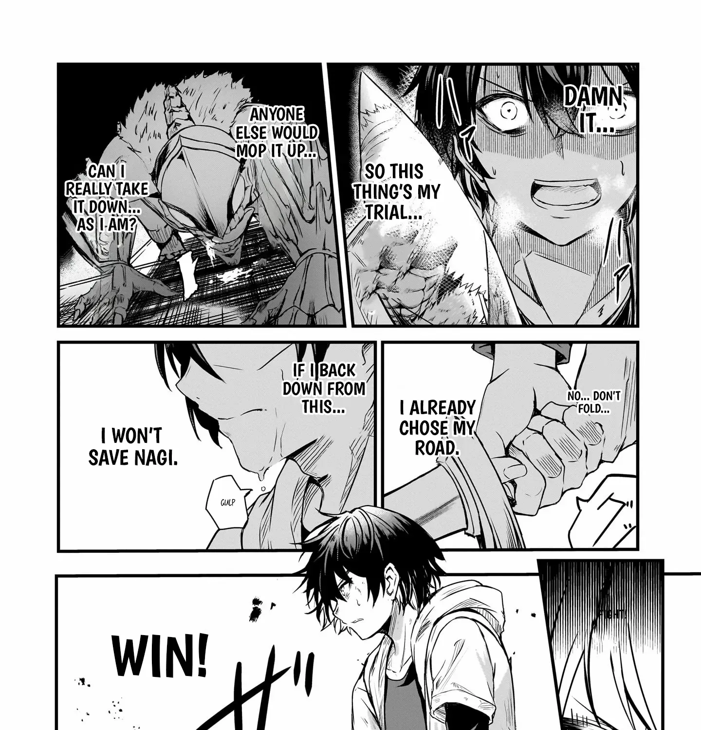 Hai no Sekai wa Kami no Me de irodzuku ～Ore dake mieru Status de, Saijaku kara Saikyou e kakeagaru ~ Chapter 2 page 44 - 