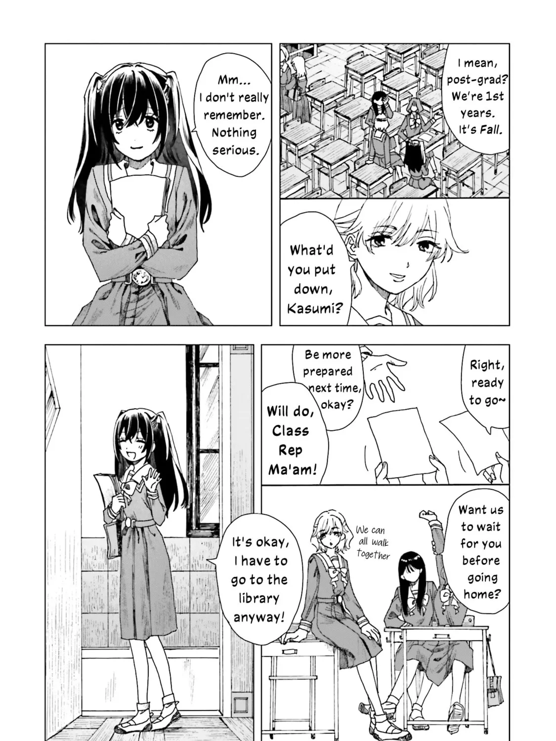 Haikei, Arishi Hini Saku Hanatachi e Chapter 1 page 7 - 
