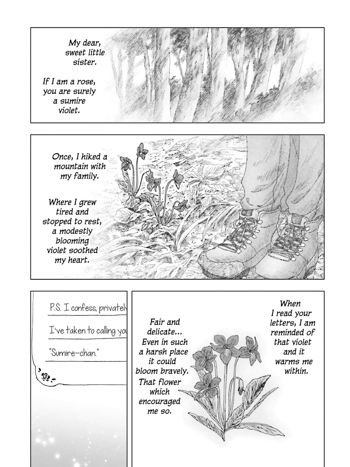 Haikei, Arishi Hini Saku Hanatachi e Chapter 3 page 25 - 