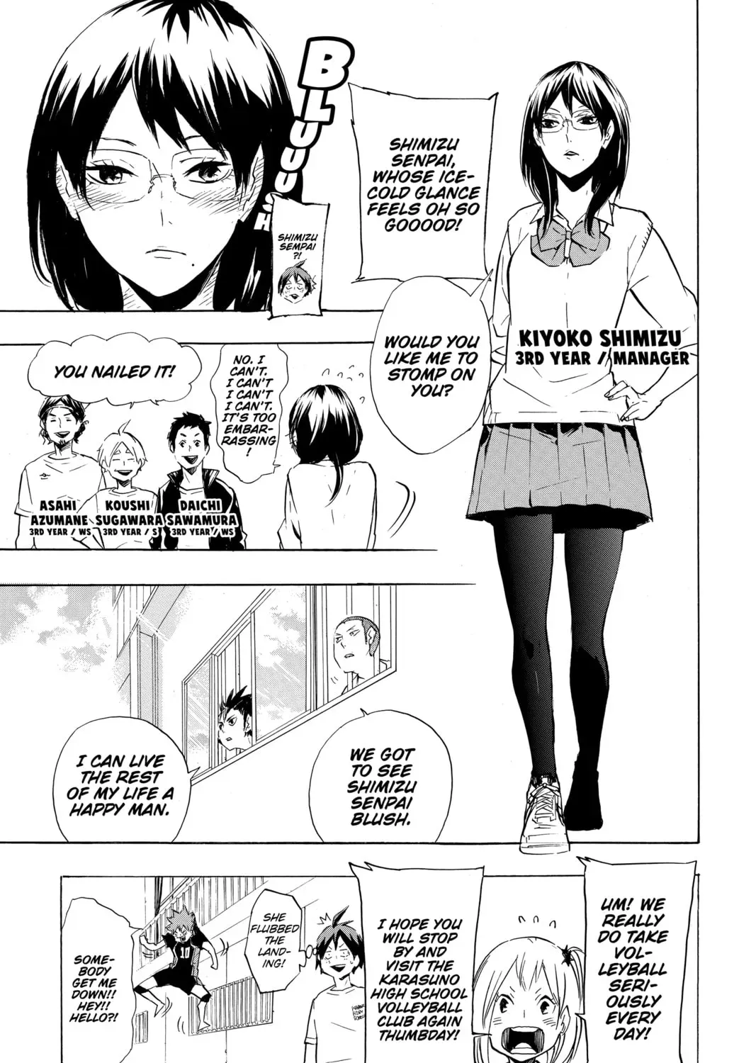 Haikyu!! Chapter 1.1 page 11 - 