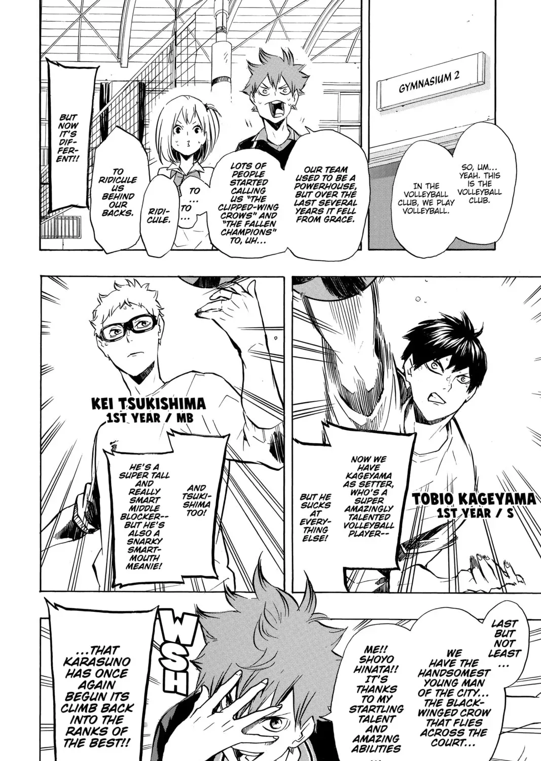 Haikyu!! Chapter 1.1 page 5 - 
