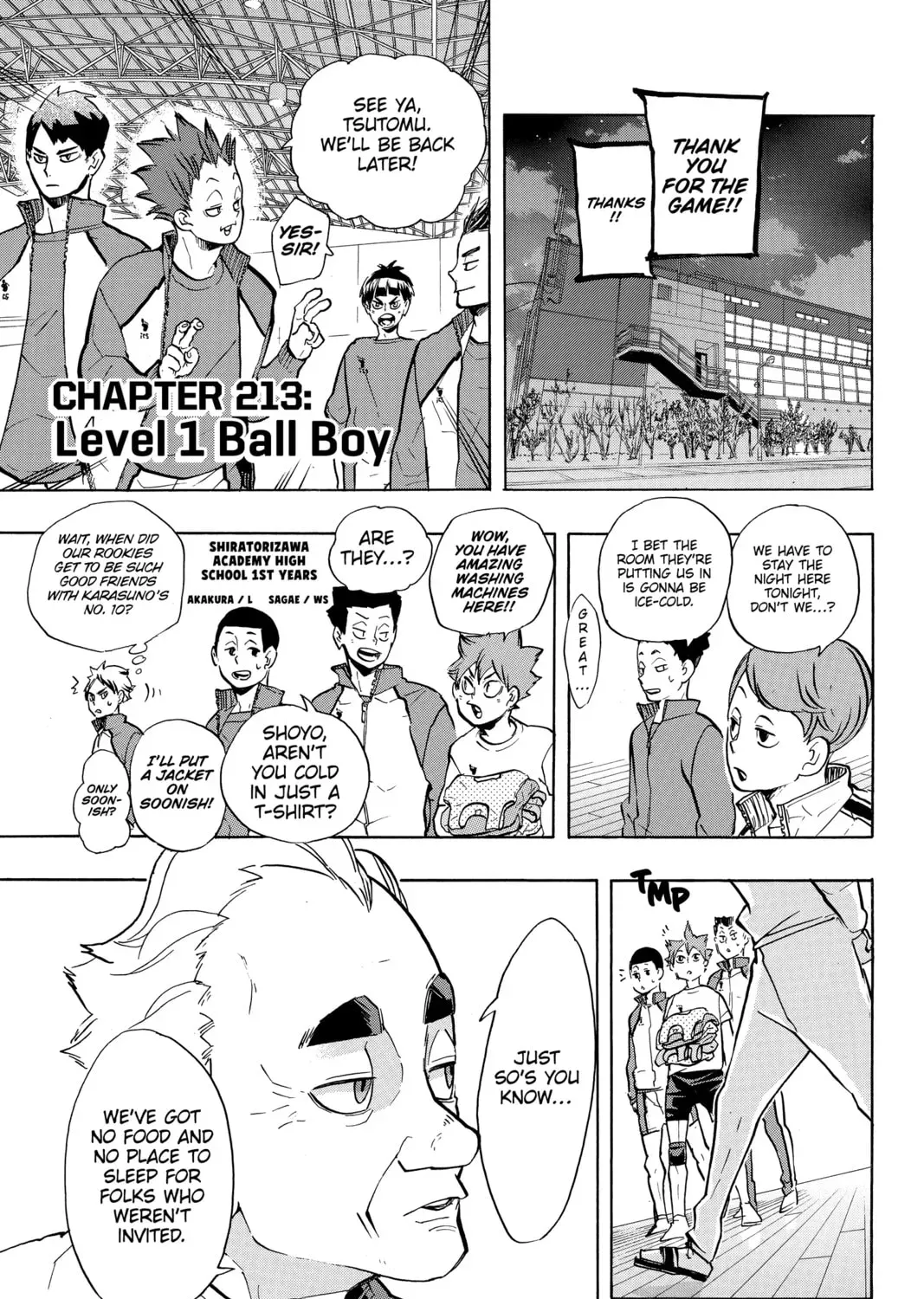 Haikyu!! Chapter 1.2 page 1 - 