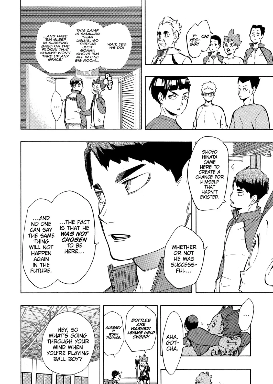 Haikyu!! Chapter 1.2 page 3 - 