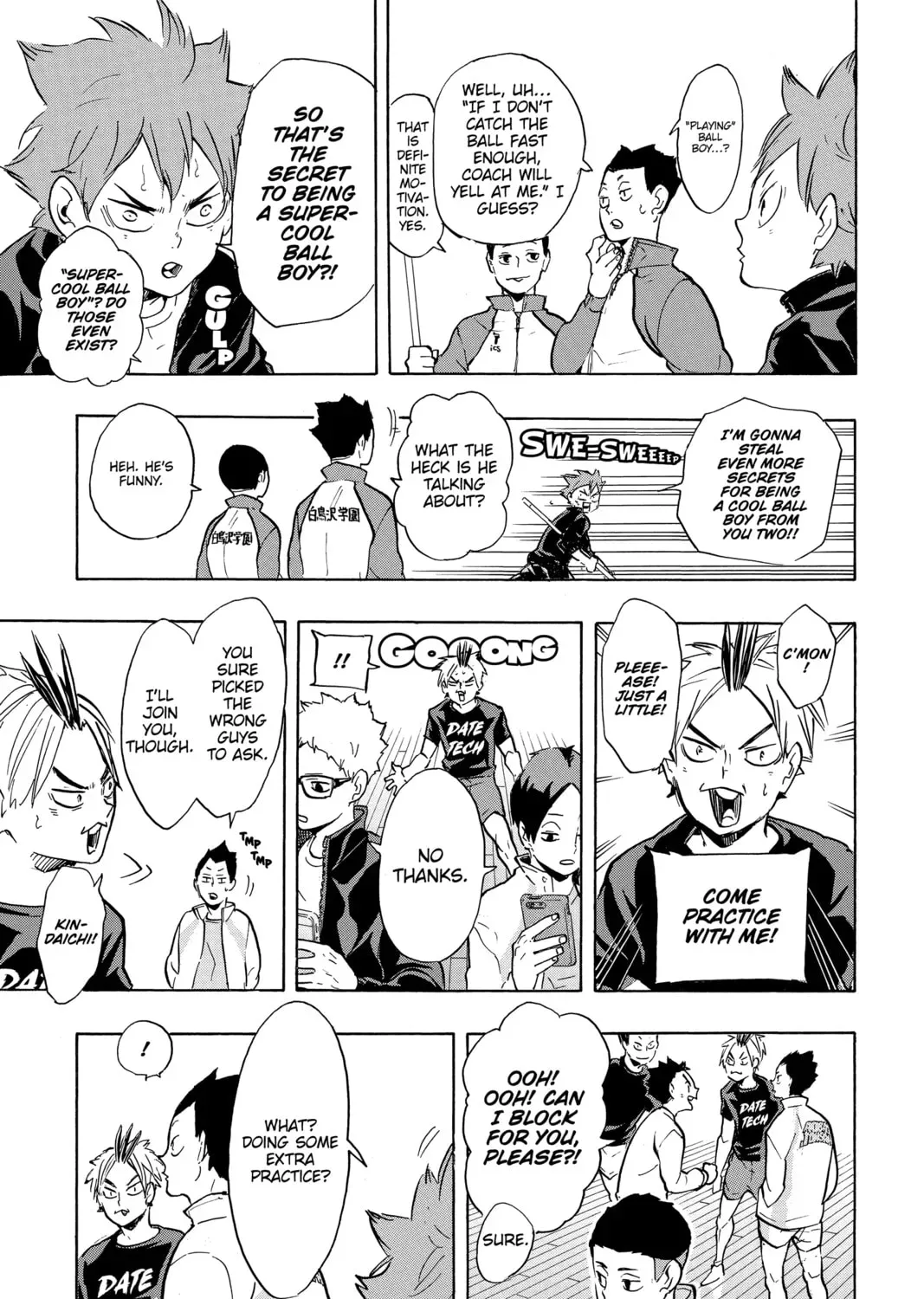 Haikyu!! Chapter 1.2 page 5 - 