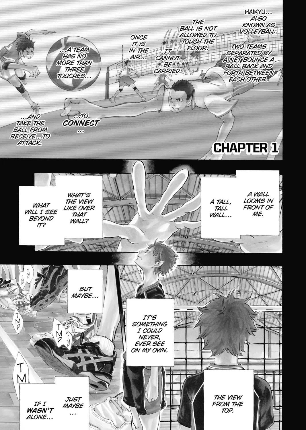 Haikyu!! Chapter 1 page 1 - 