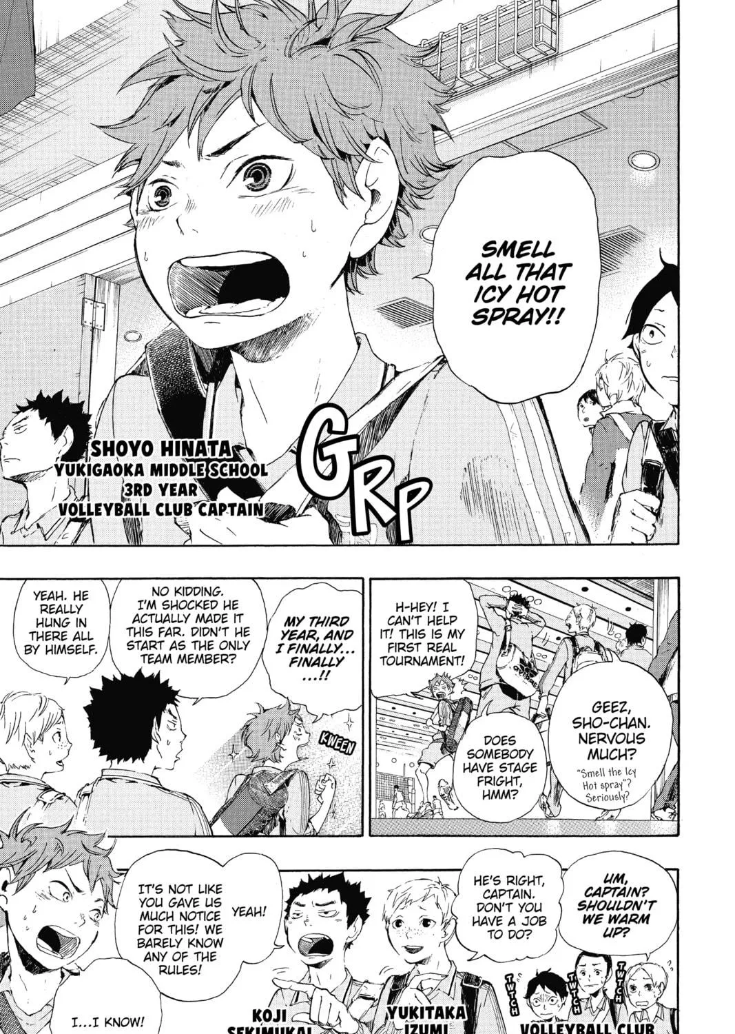 Haikyu!! Chapter 1 page 11 - 