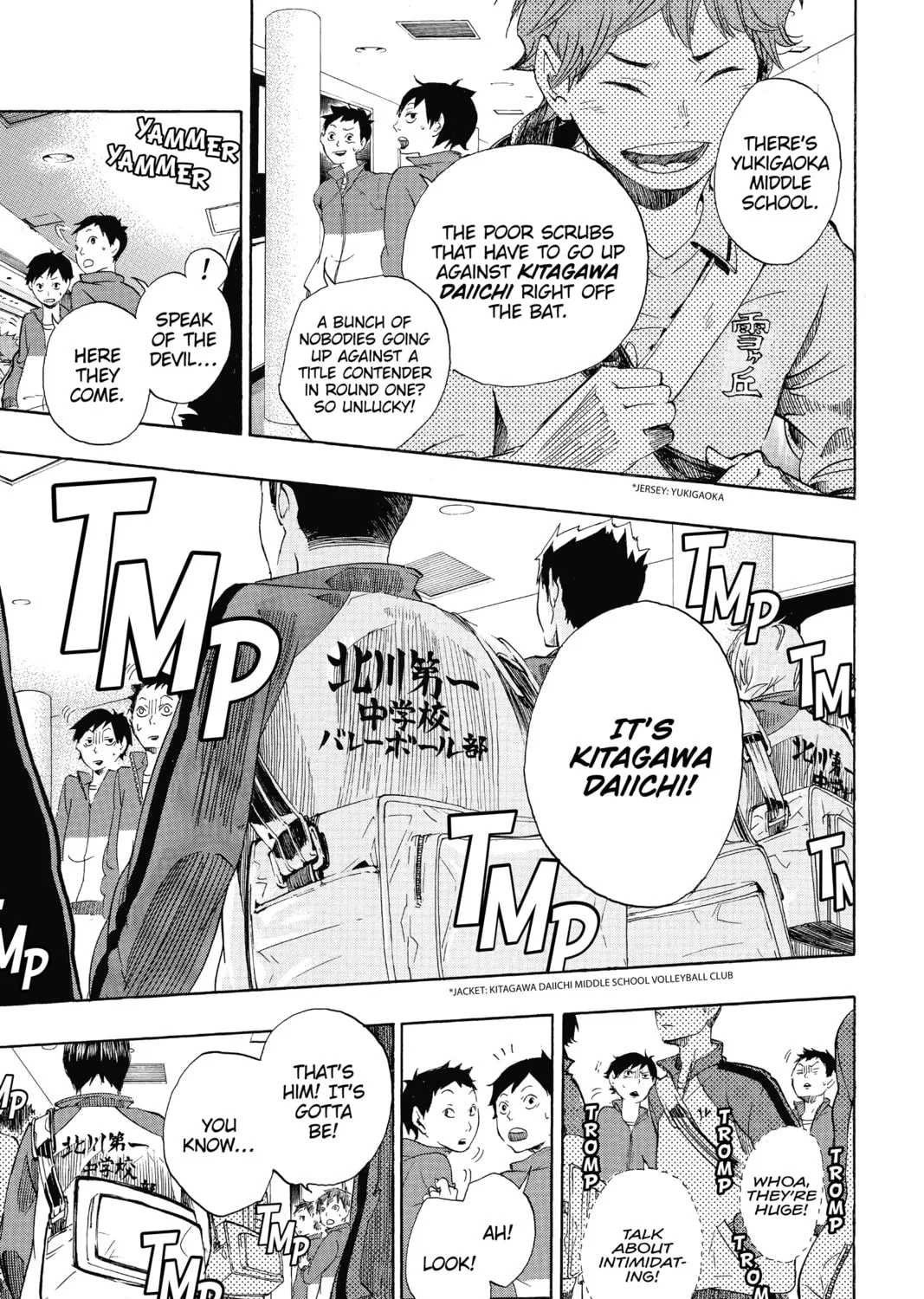 Haikyu!! Chapter 1 page 15 - 