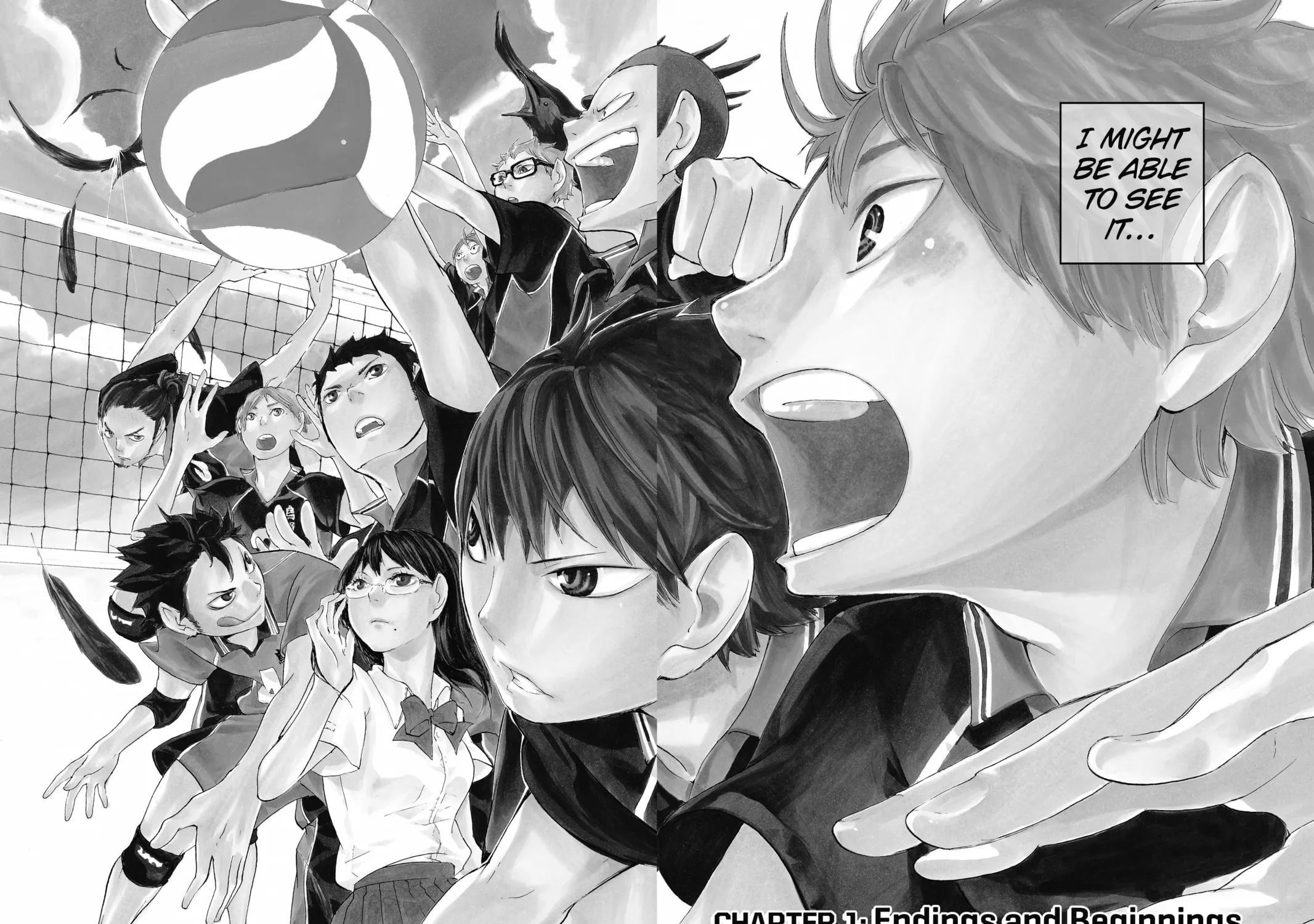 Haikyu!! Chapter 1 page 3 - 