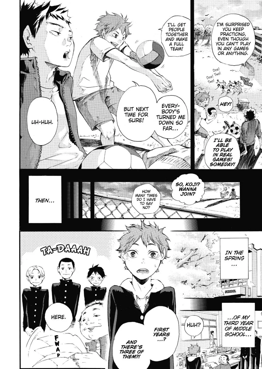 Haikyu!! Chapter 1 page 49 - 