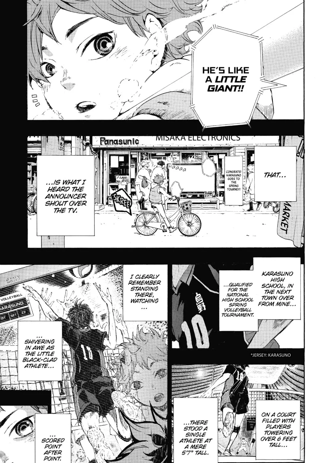 Haikyu!! Chapter 1 page 7 - 