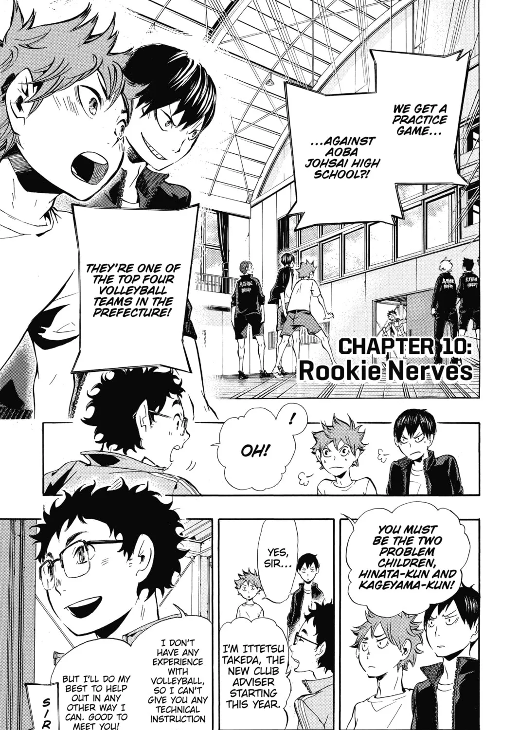 Haikyu!! Chapter 10 page 1 - 