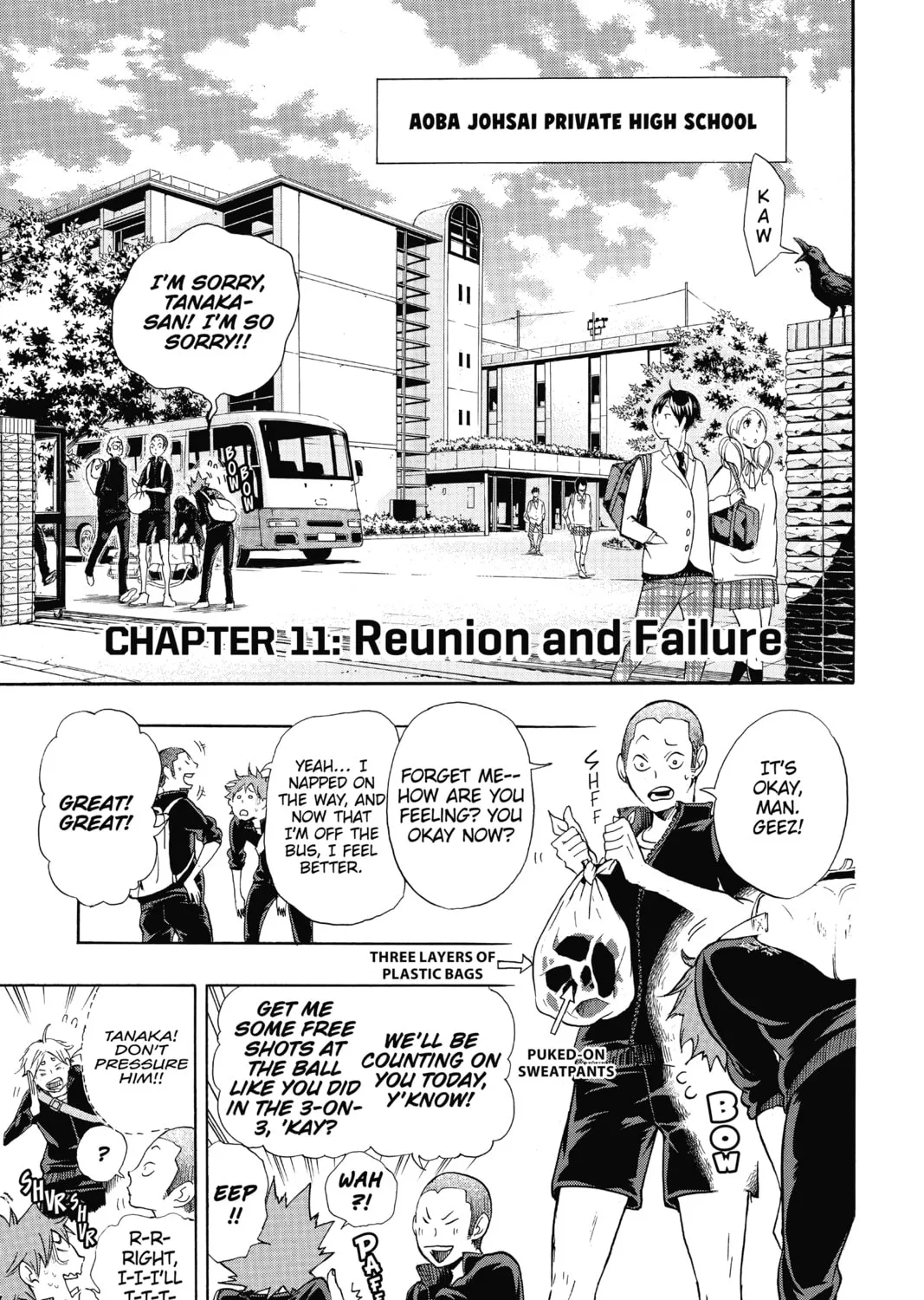 Haikyu!! Chapter 11 page 1 - 