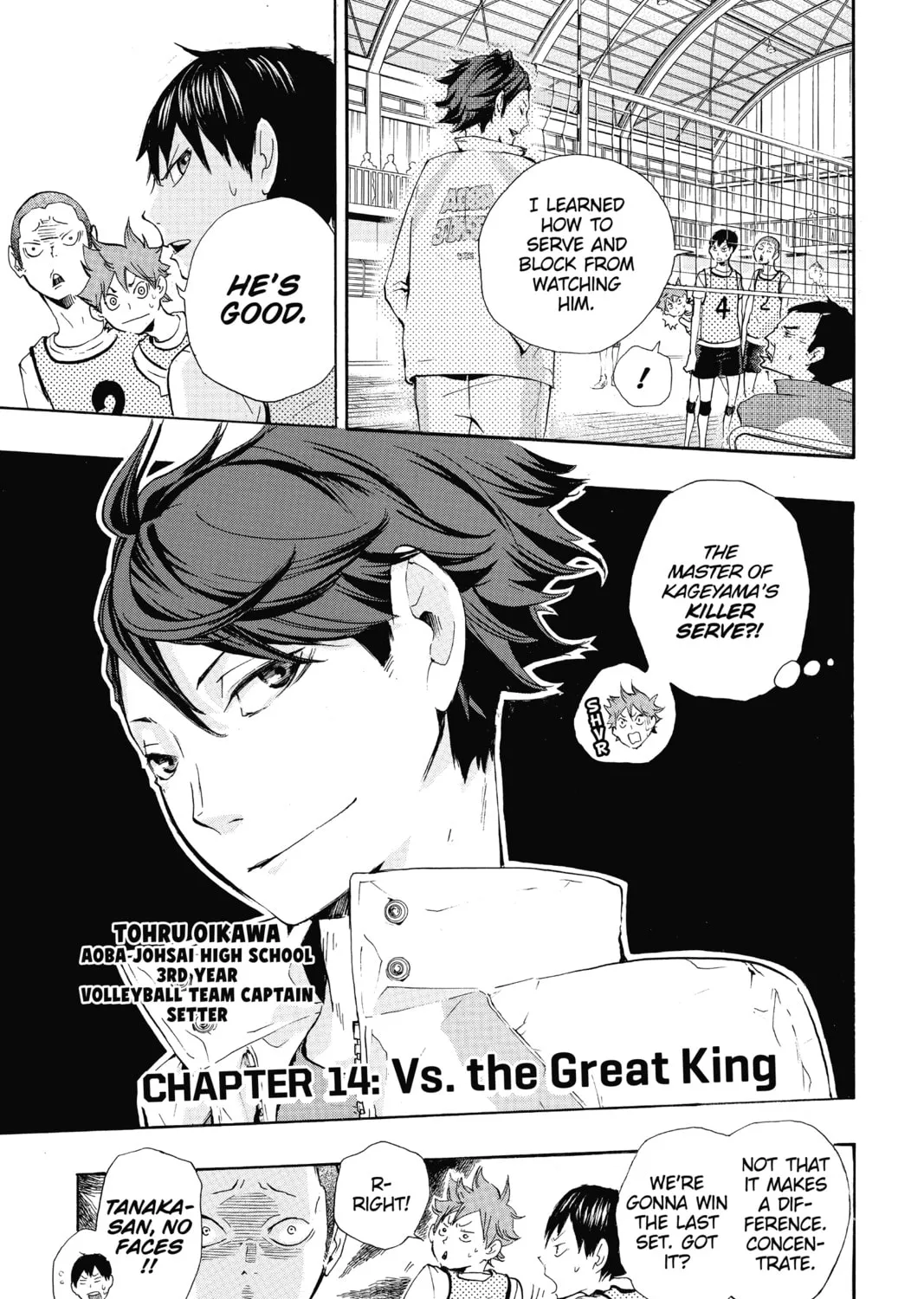 Haikyu!! Chapter 14 page 1 - 