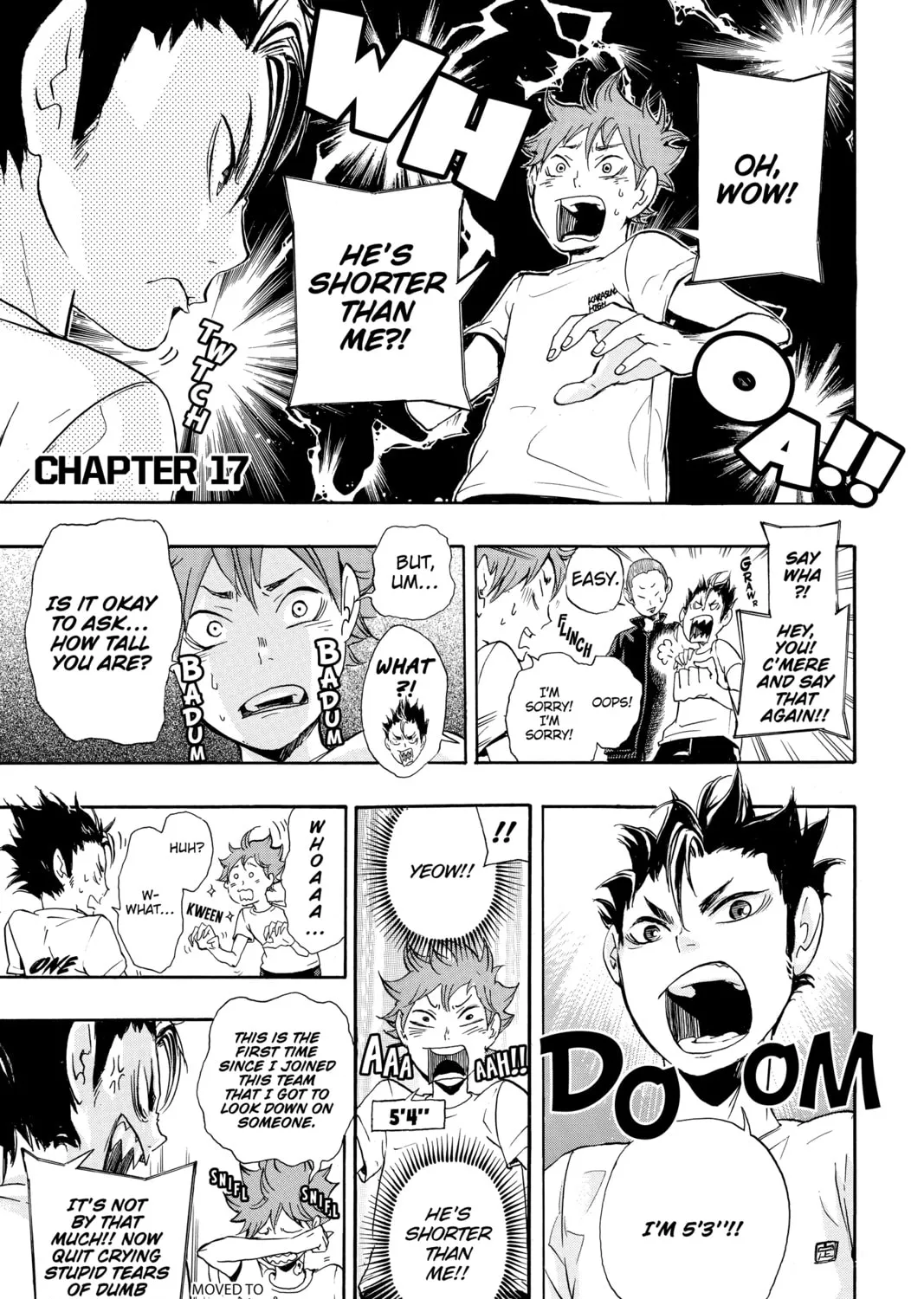 Haikyu!! Chapter 17 page 1 - 