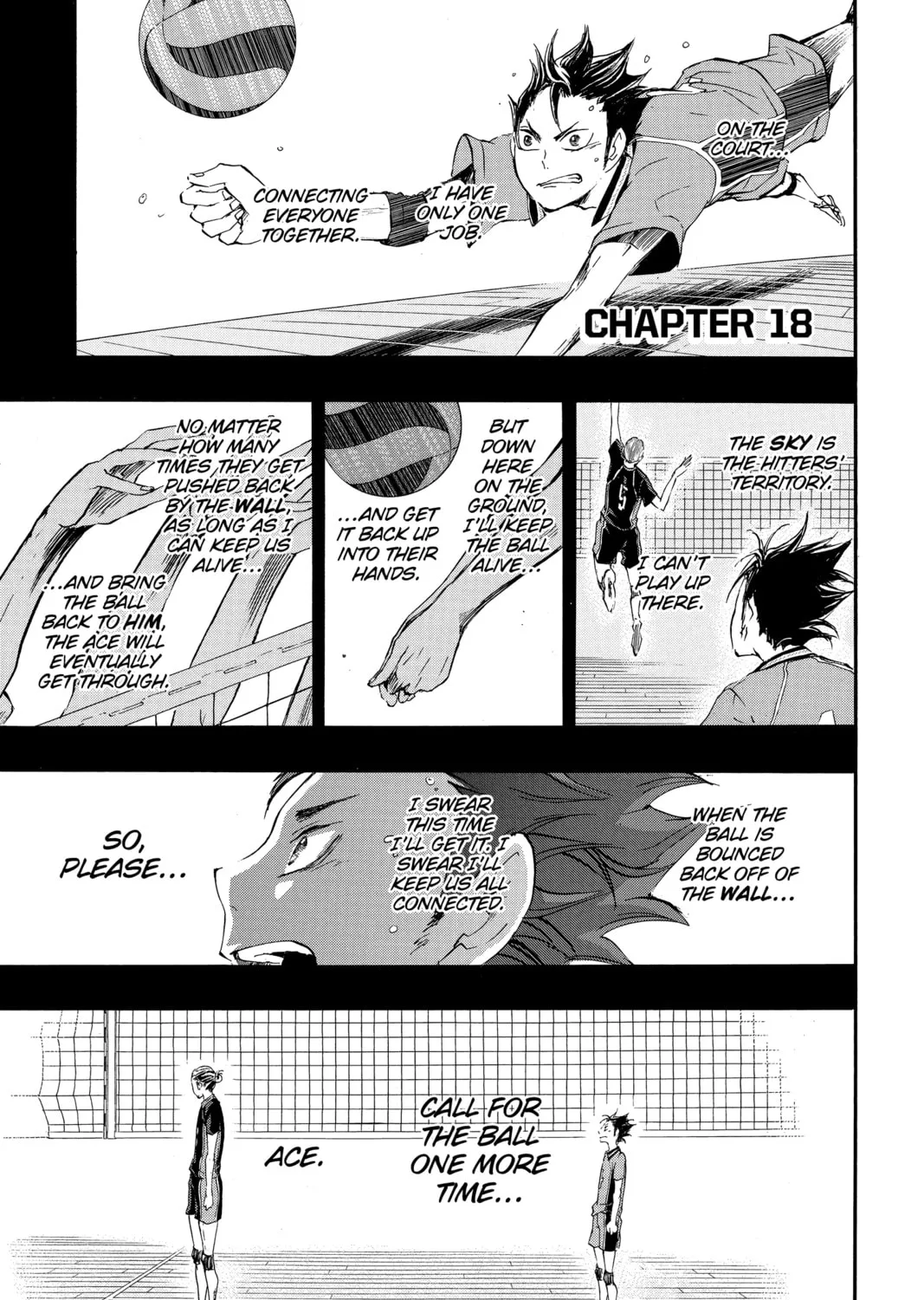 Haikyu!! Chapter 18 page 1 - 