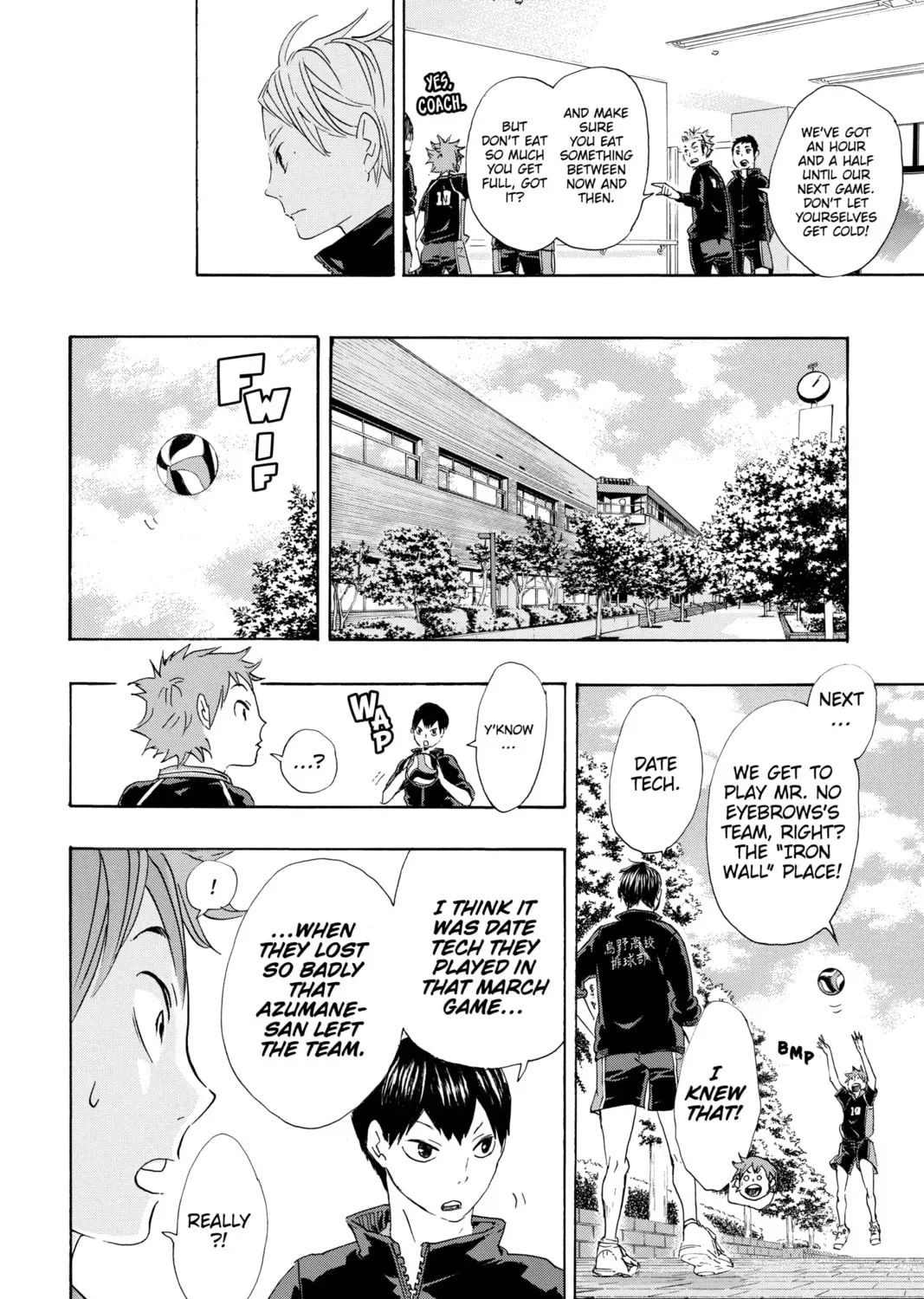 Haikyu!! Chapter 2.1 page 11 - 