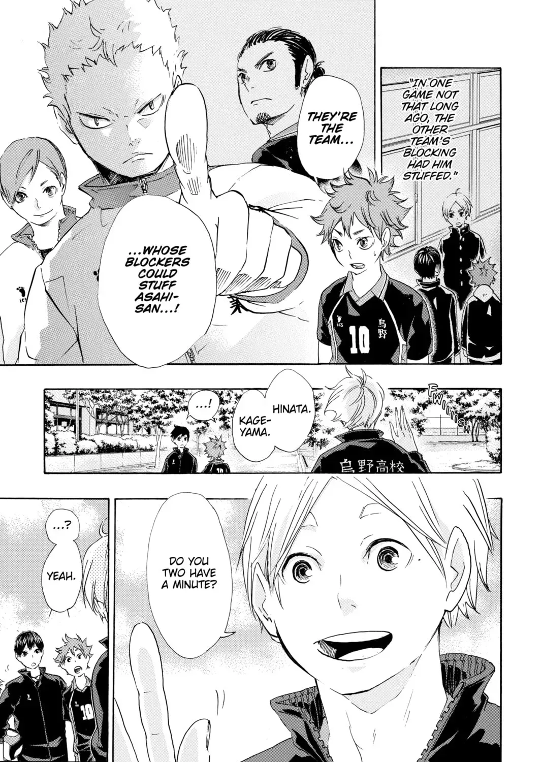 Haikyu!! Chapter 2.1 page 13 - 