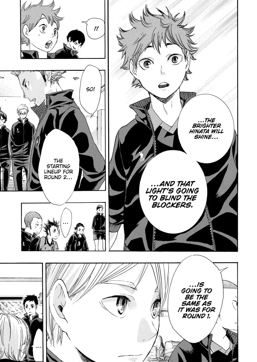 Haikyu!! Chapter 2.1 page 9 - 