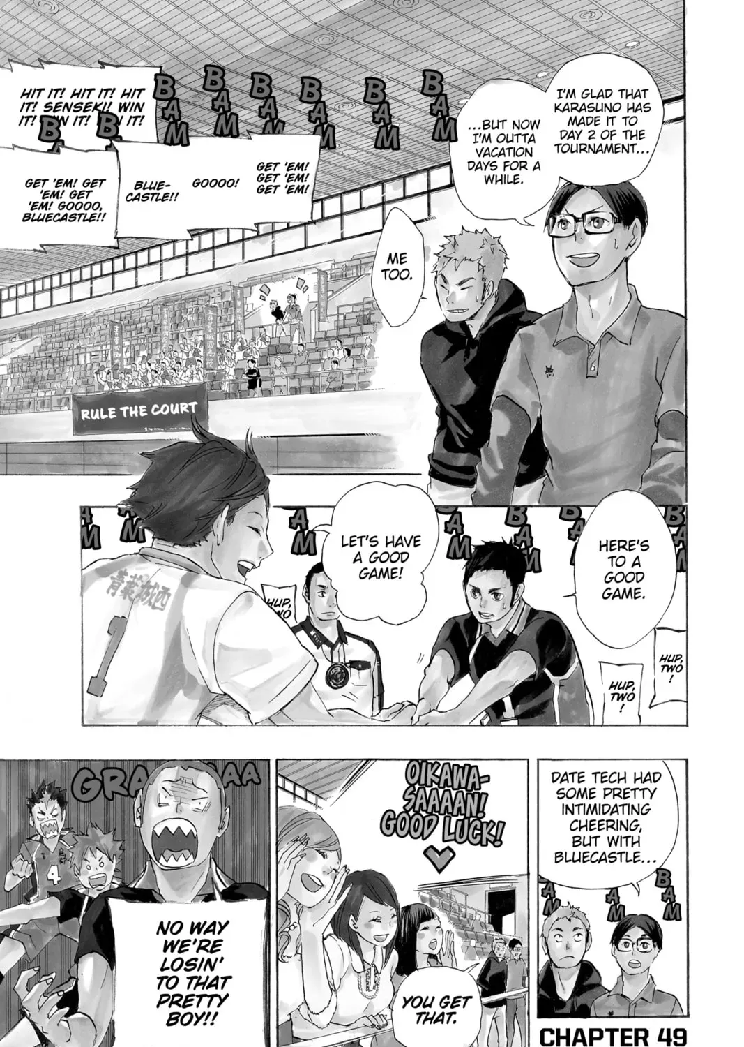 Haikyu!! Chapter 2.2 page 1 - 