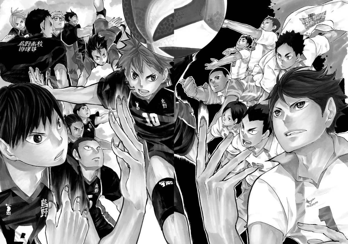 Haikyu!! Chapter 2.2 page 3 - 