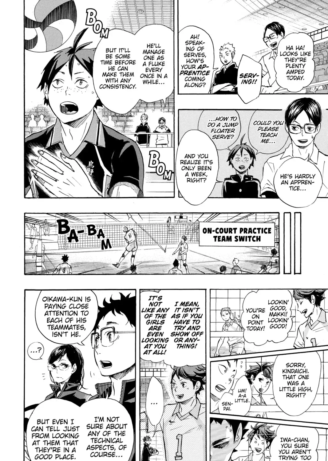Haikyu!! Chapter 2.2 page 9 - 