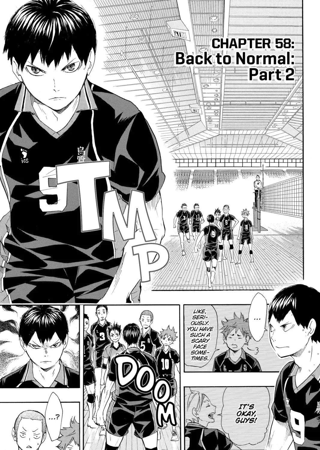 Haikyu!! Chapter 2.3 page 1 - 