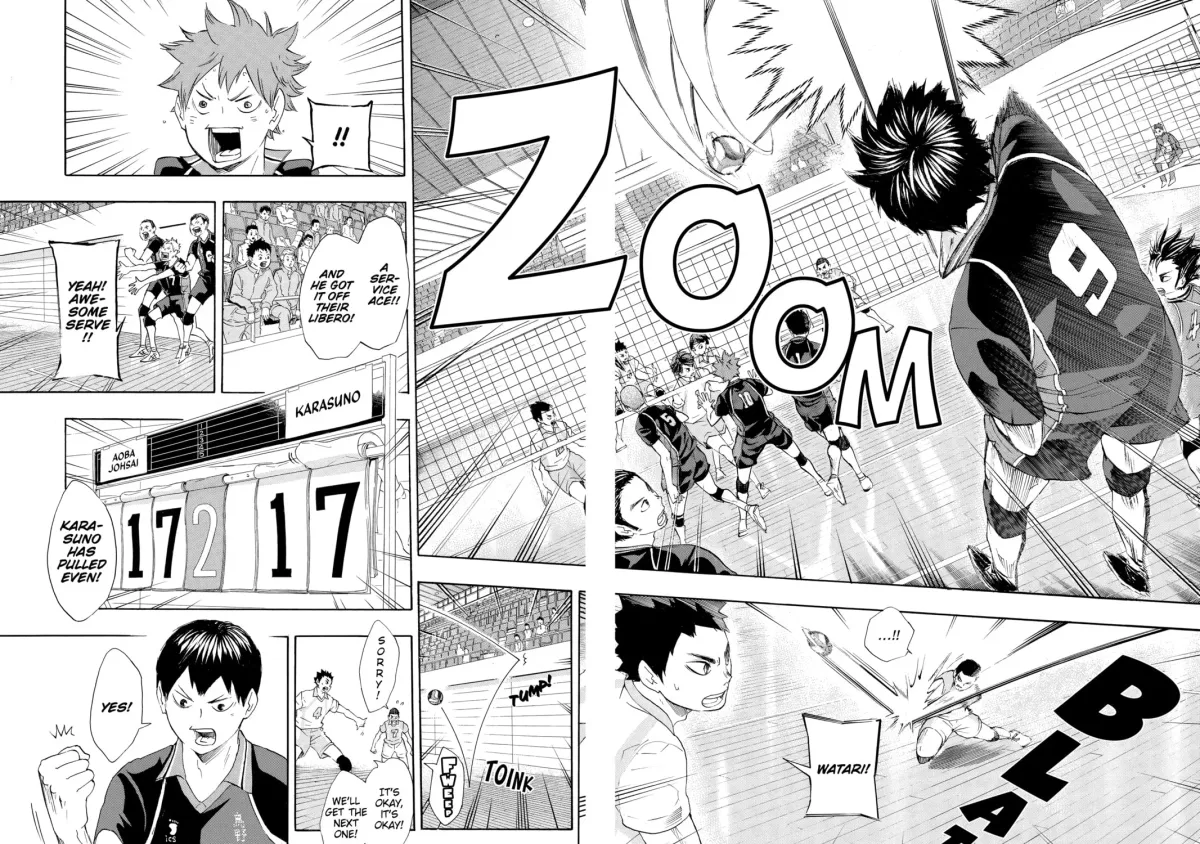 Haikyu!! Chapter 2.3 page 15 - 