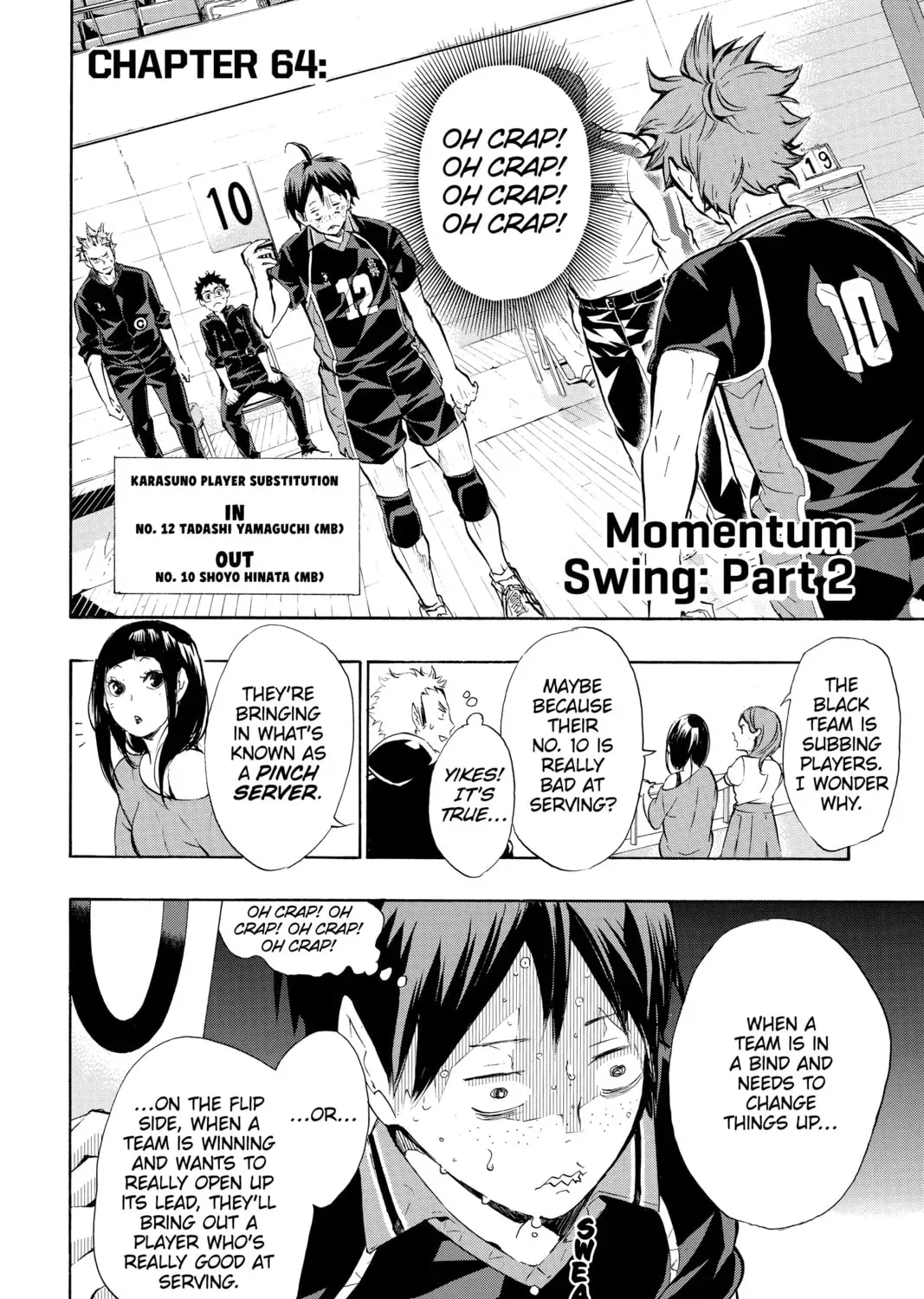 Haikyu!! Chapter 2.4 page 3 - 