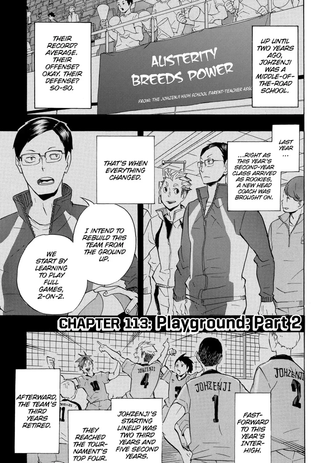 Haikyu!! Chapter 2.5 page 1 - 