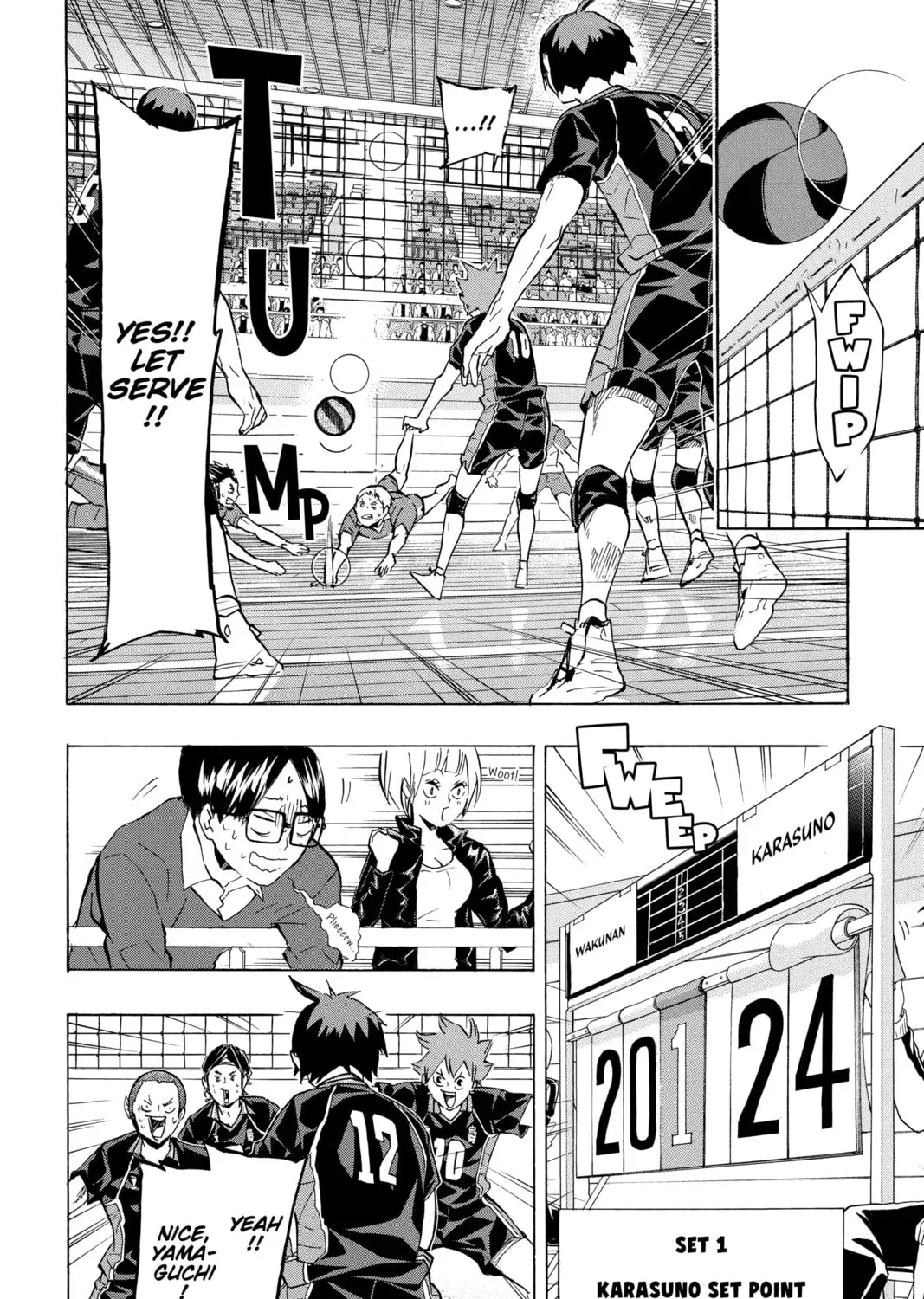 Haikyu!! Chapter 2.6 page 3 - 