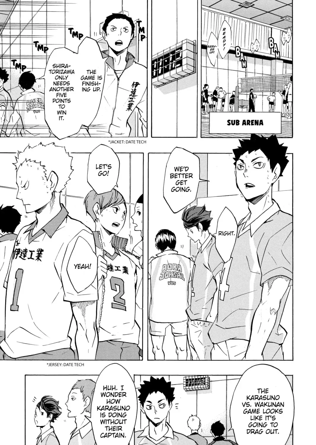 Haikyu!! Chapter 2.6 page 33 - 