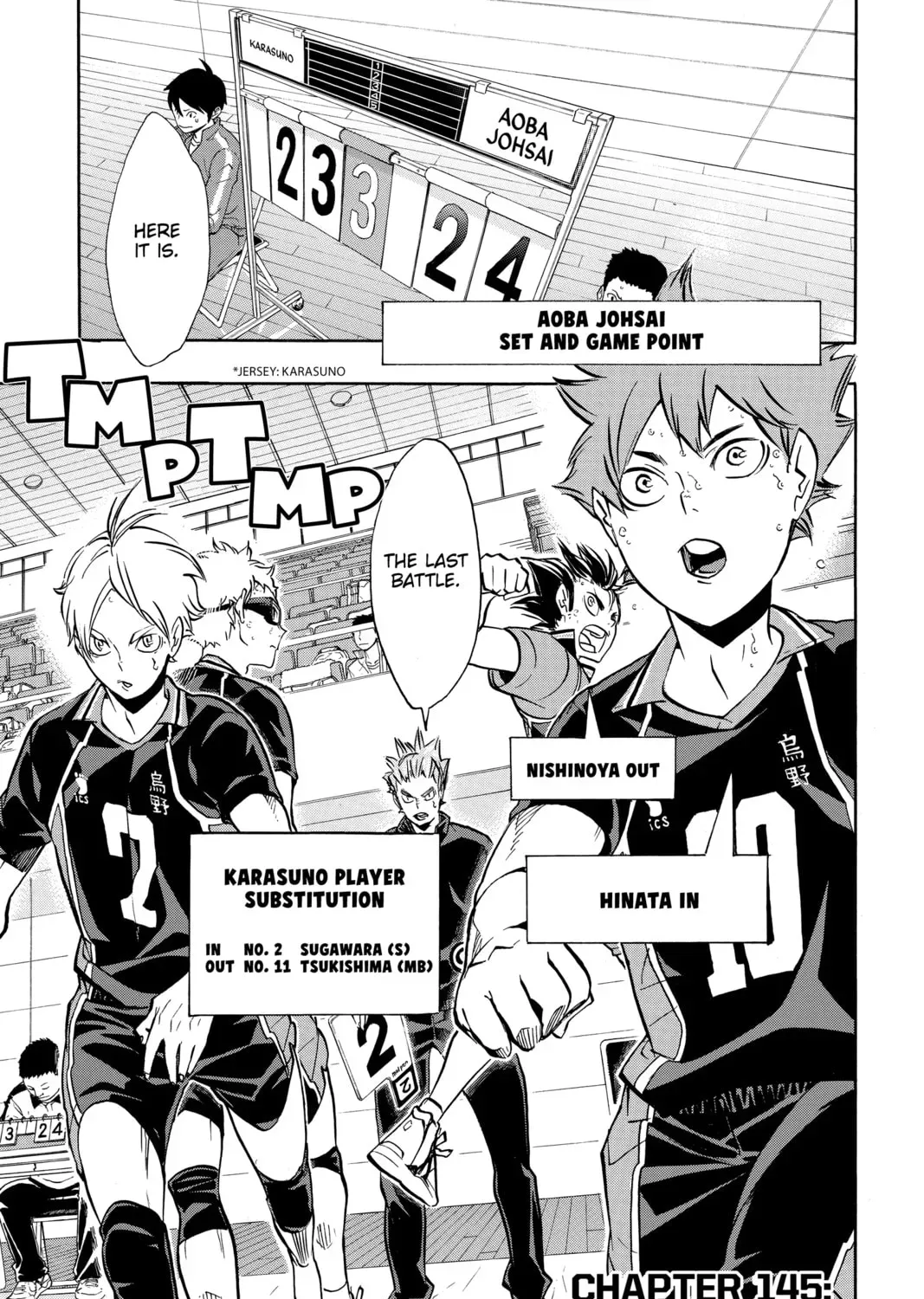 Haikyu!! Chapter 2.8 page 1 - 