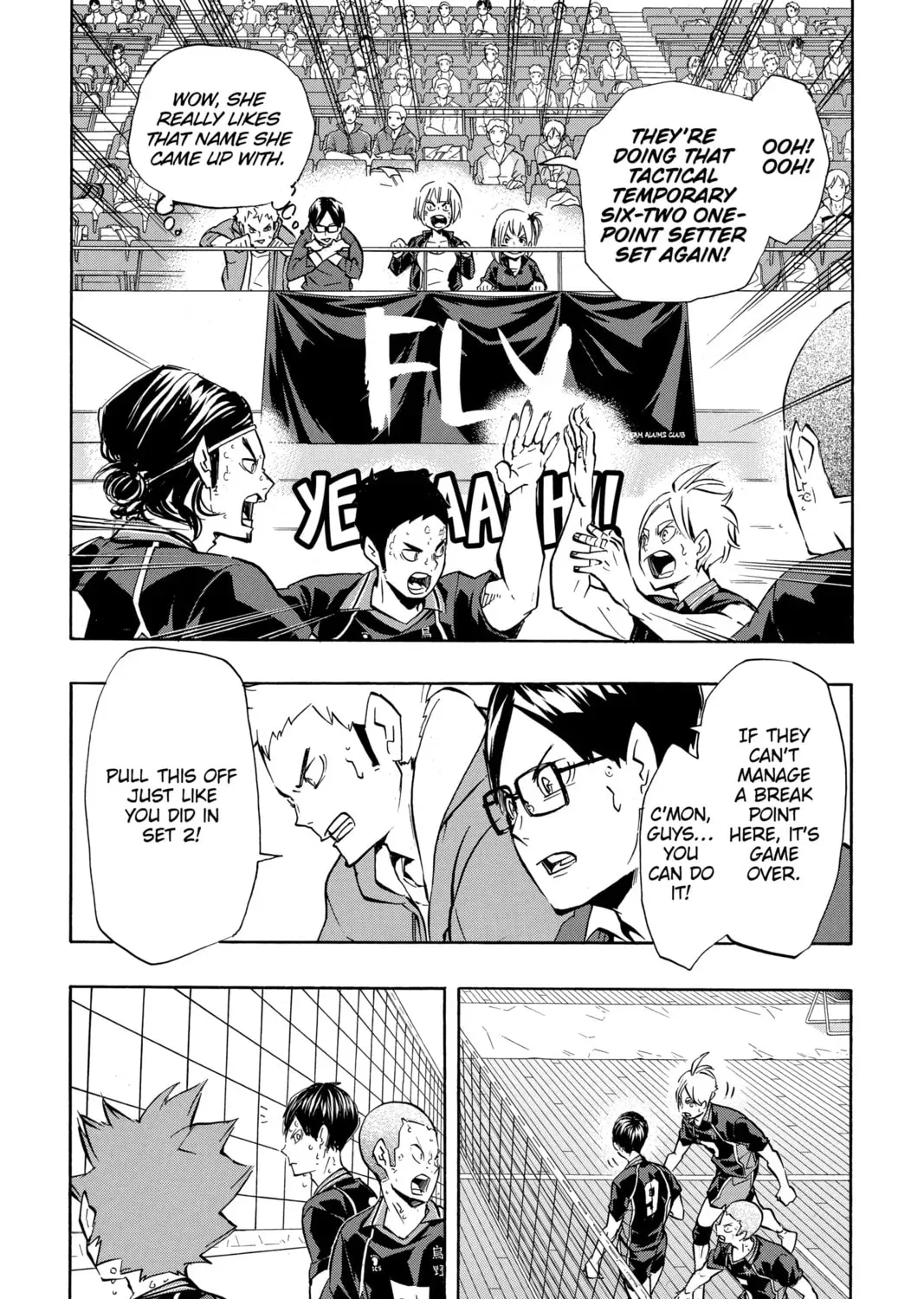 Haikyu!! Chapter 2.8 page 3 - 