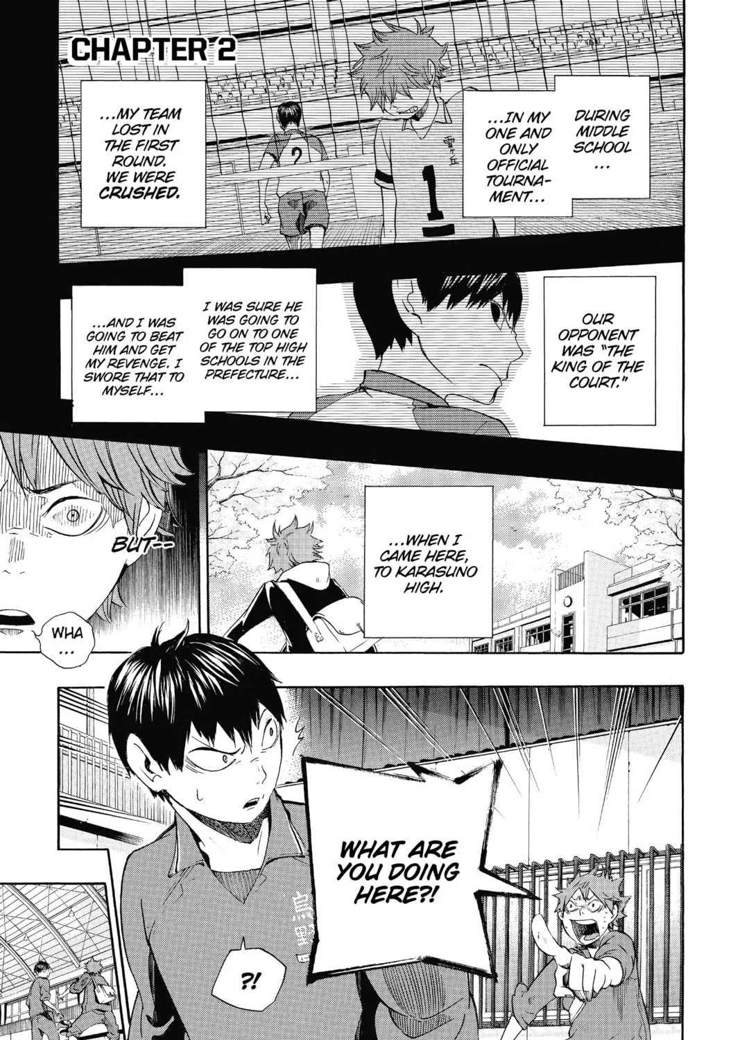 Haikyu!! Chapter 2 page 1 - 