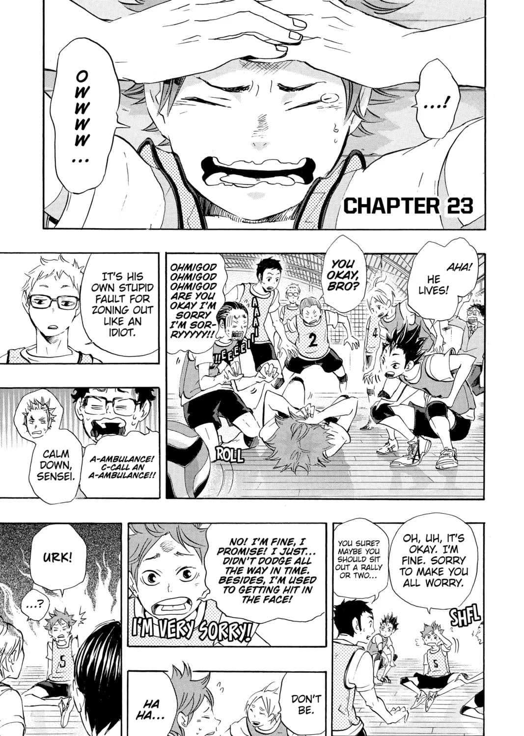Haikyu!! Chapter 23 page 1 - 