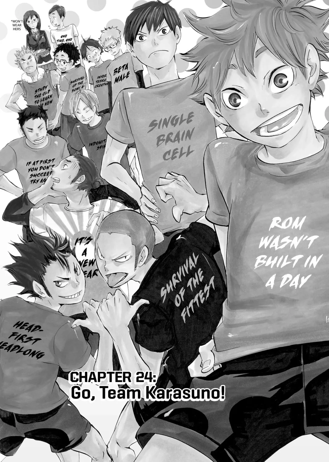 Haikyu!! Chapter 24 page 1 - 